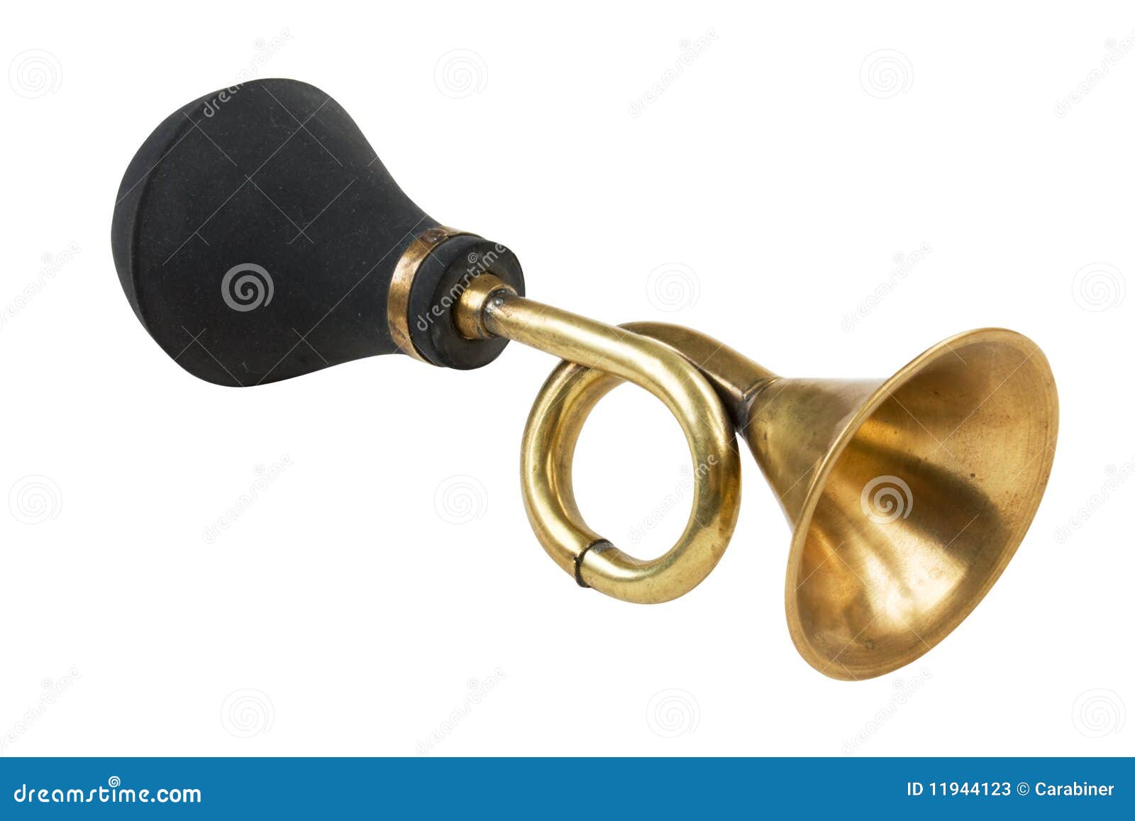 Old car horn stock image. Image of music, sound, single - 11944123