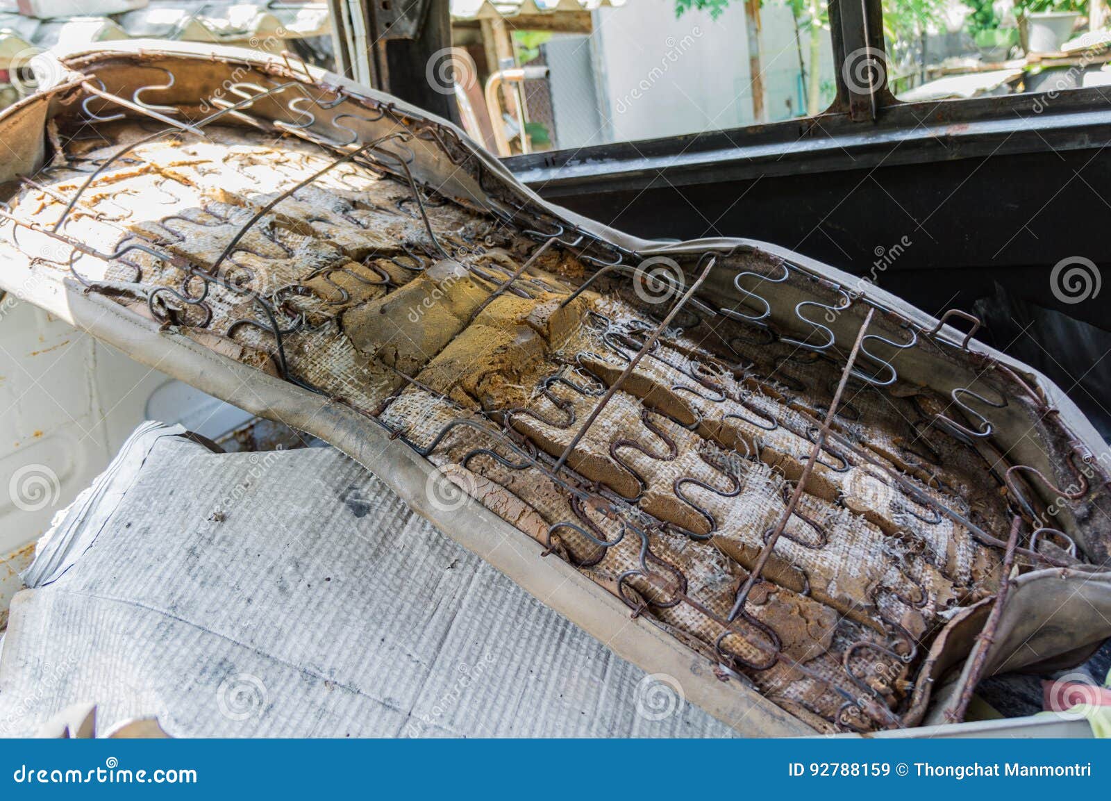 The old car junk yard stock image. Image of vintage, truck - 92788159