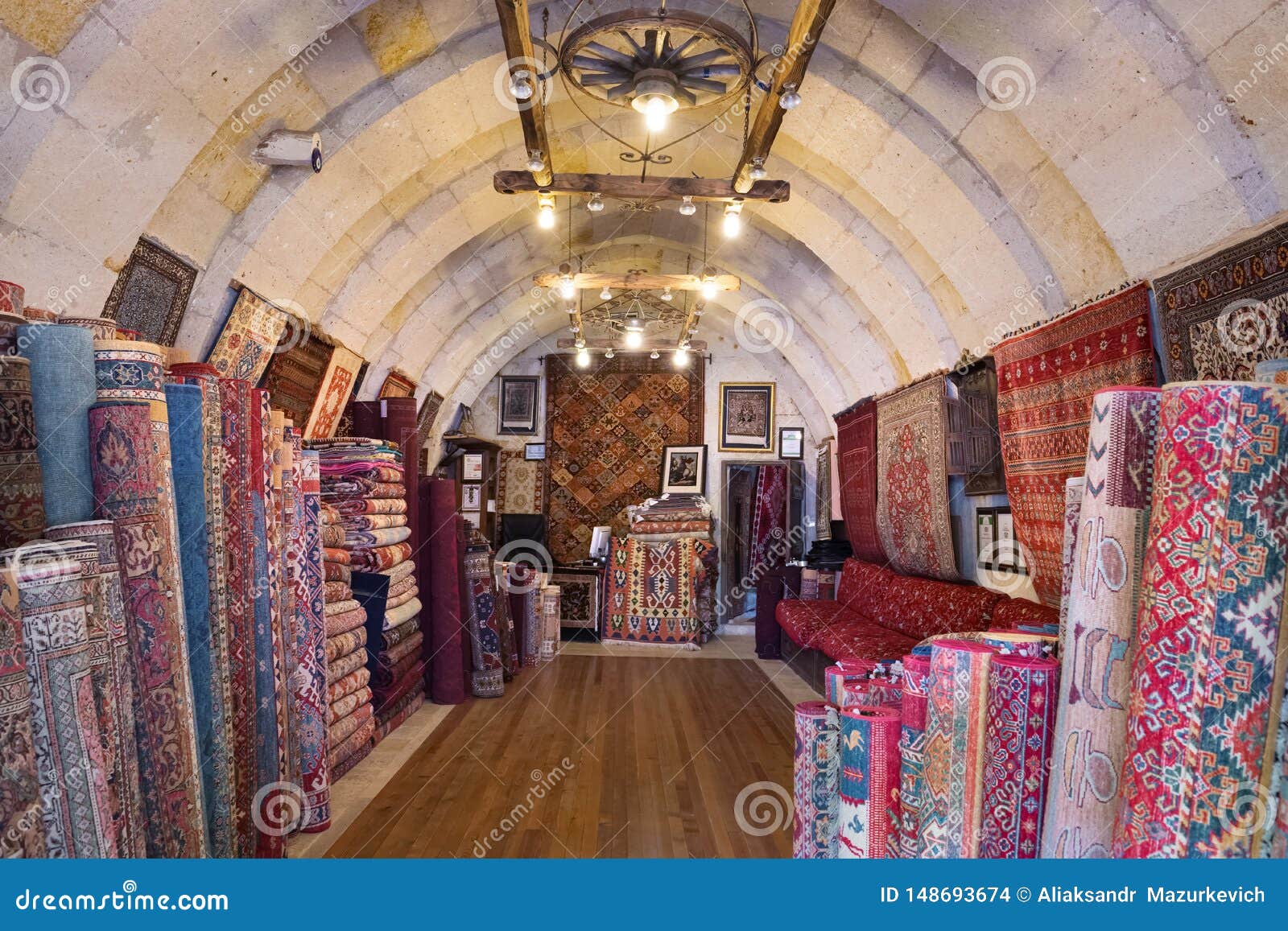 Old Carpet Shop in Cappadocia Editorial Stock Image Image of grand, handmade 148693674