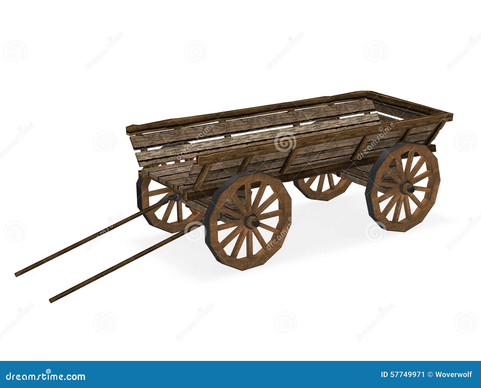 Old cart stock illustration. Illustration of vintage 57749971