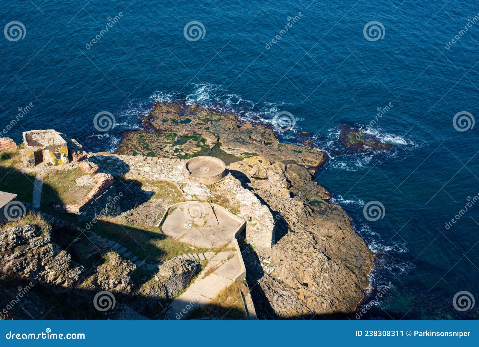 old castle ruins - anadolu feneri