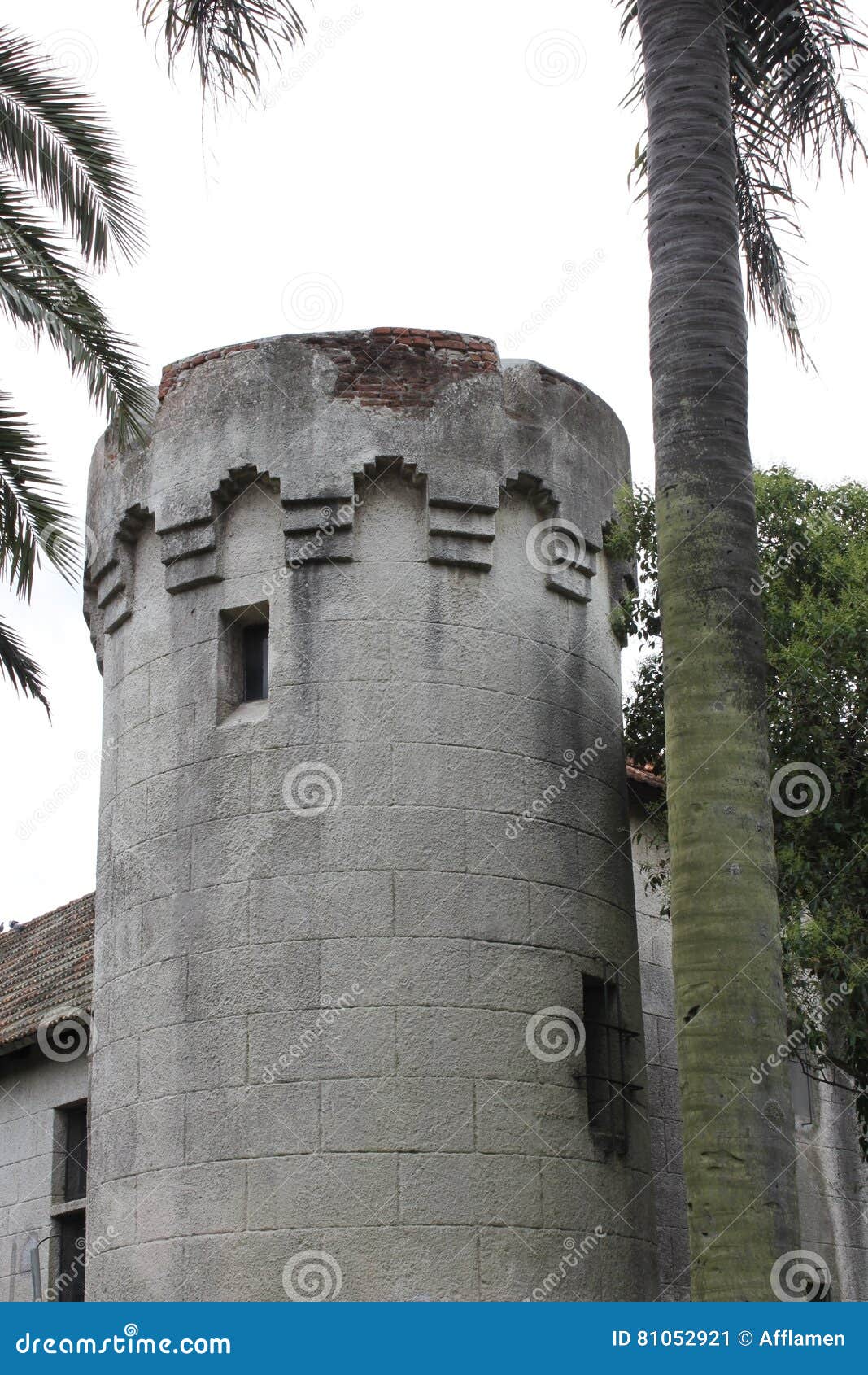 Old castle tower stock image. Image of turret, medieval 81052921