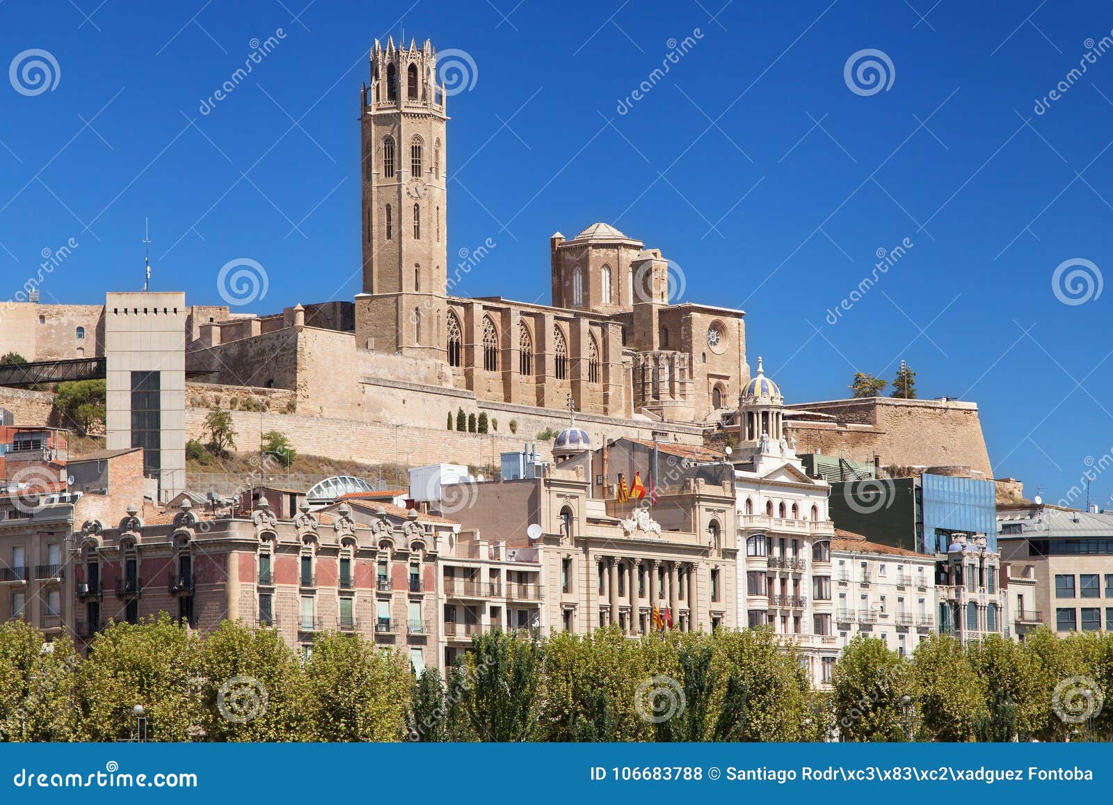 old cathedral of lleida