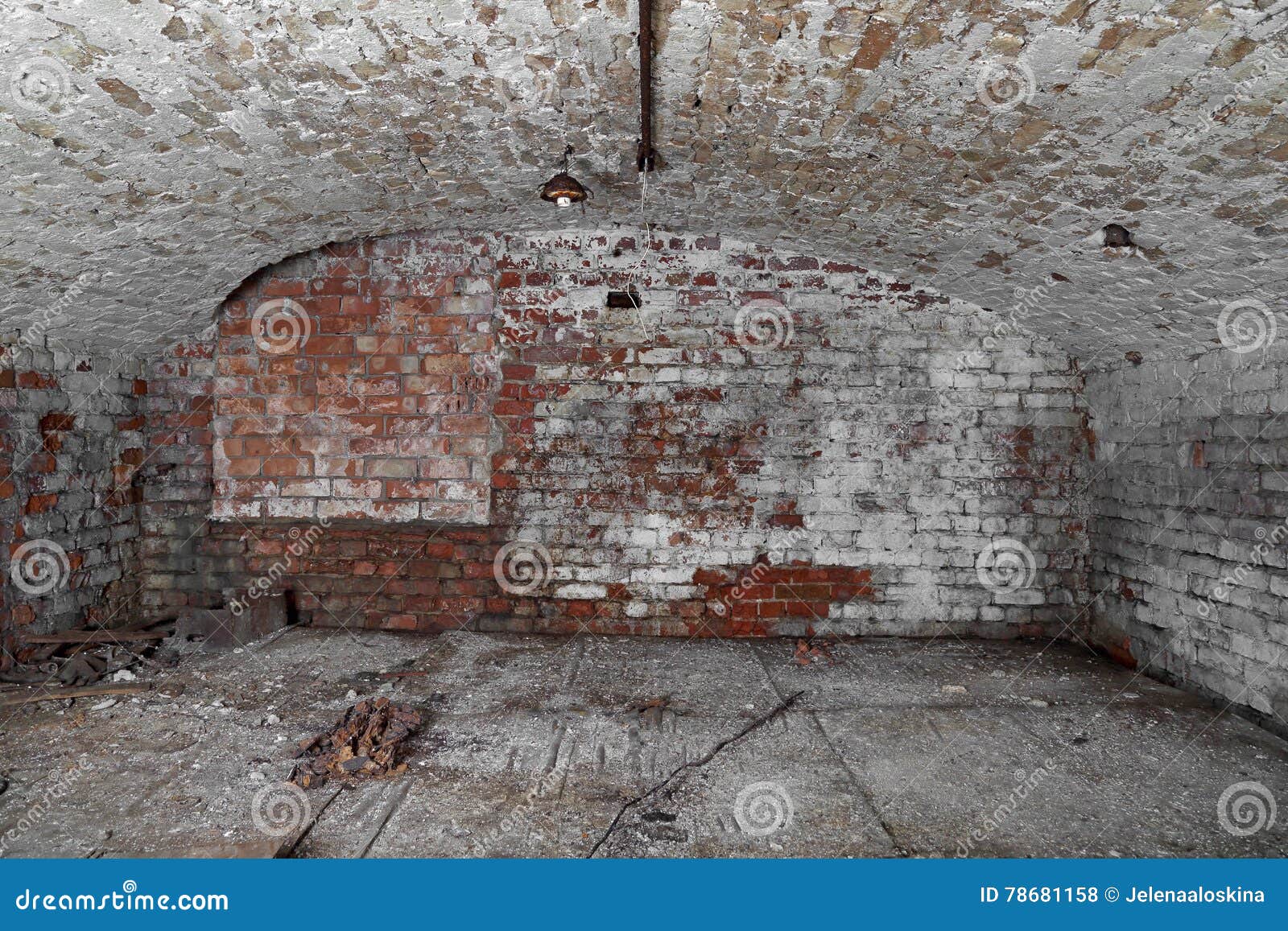 Old cellar stock photo. Image of brick, building, casemate 78681158