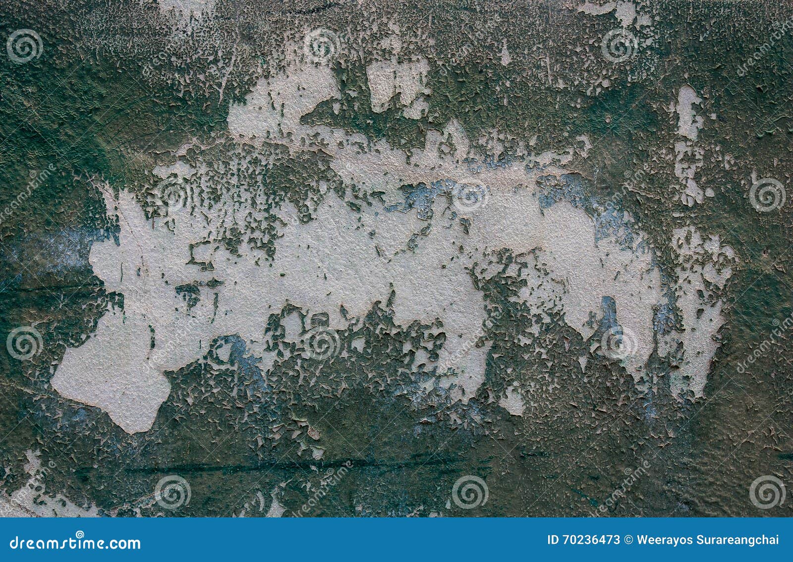 Old Cement Wall and Paint Peeling Off the Walls. Stock Image Image of