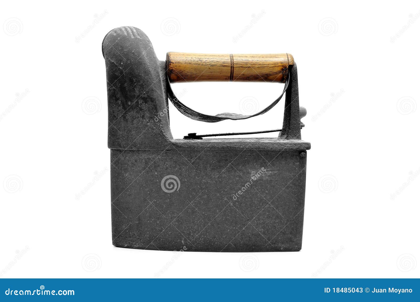 Old charcoal iron stock image. Image of design, ancient 18485043