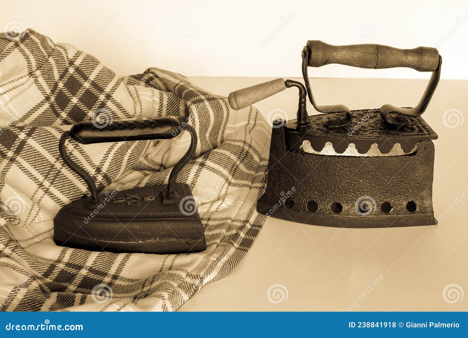 Old Charcoal Irons. Vintage Items Stock Photo Image of charcoal