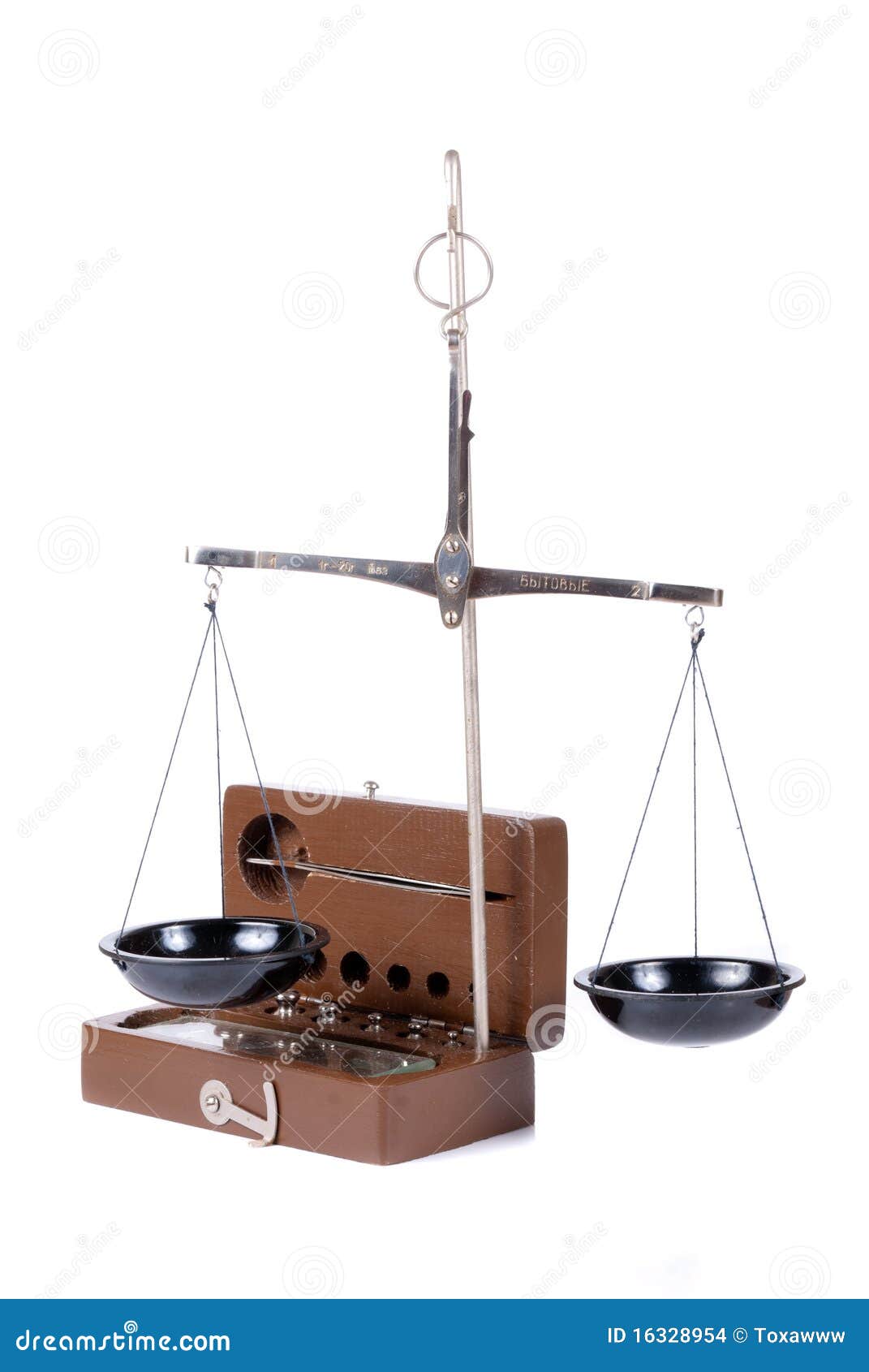 Old chemist s scales stock photo. Image of justice, comparison 16328954