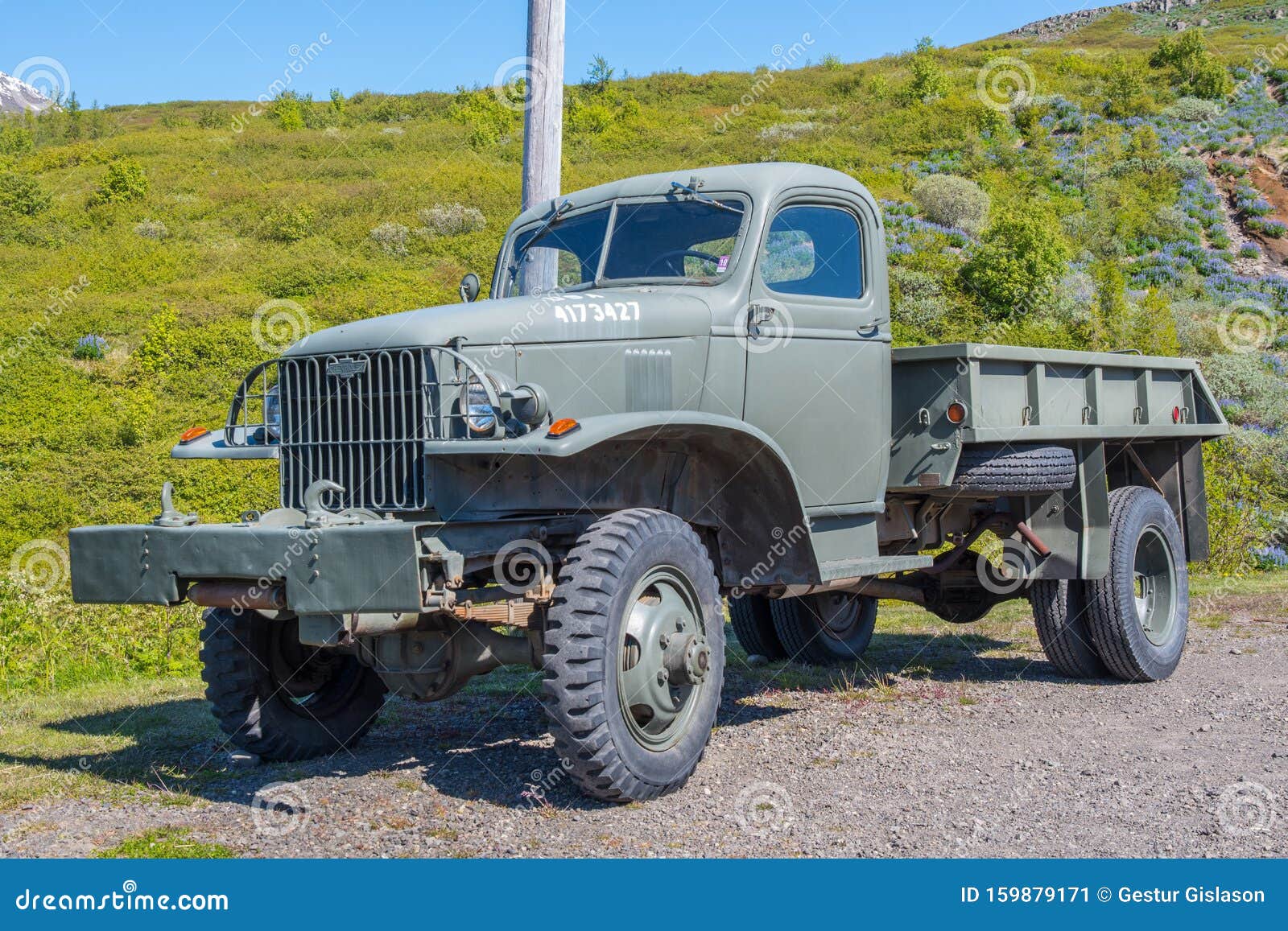 old-chevrolet-military-truck-at-the-icelandic-wartime-museum-editorial