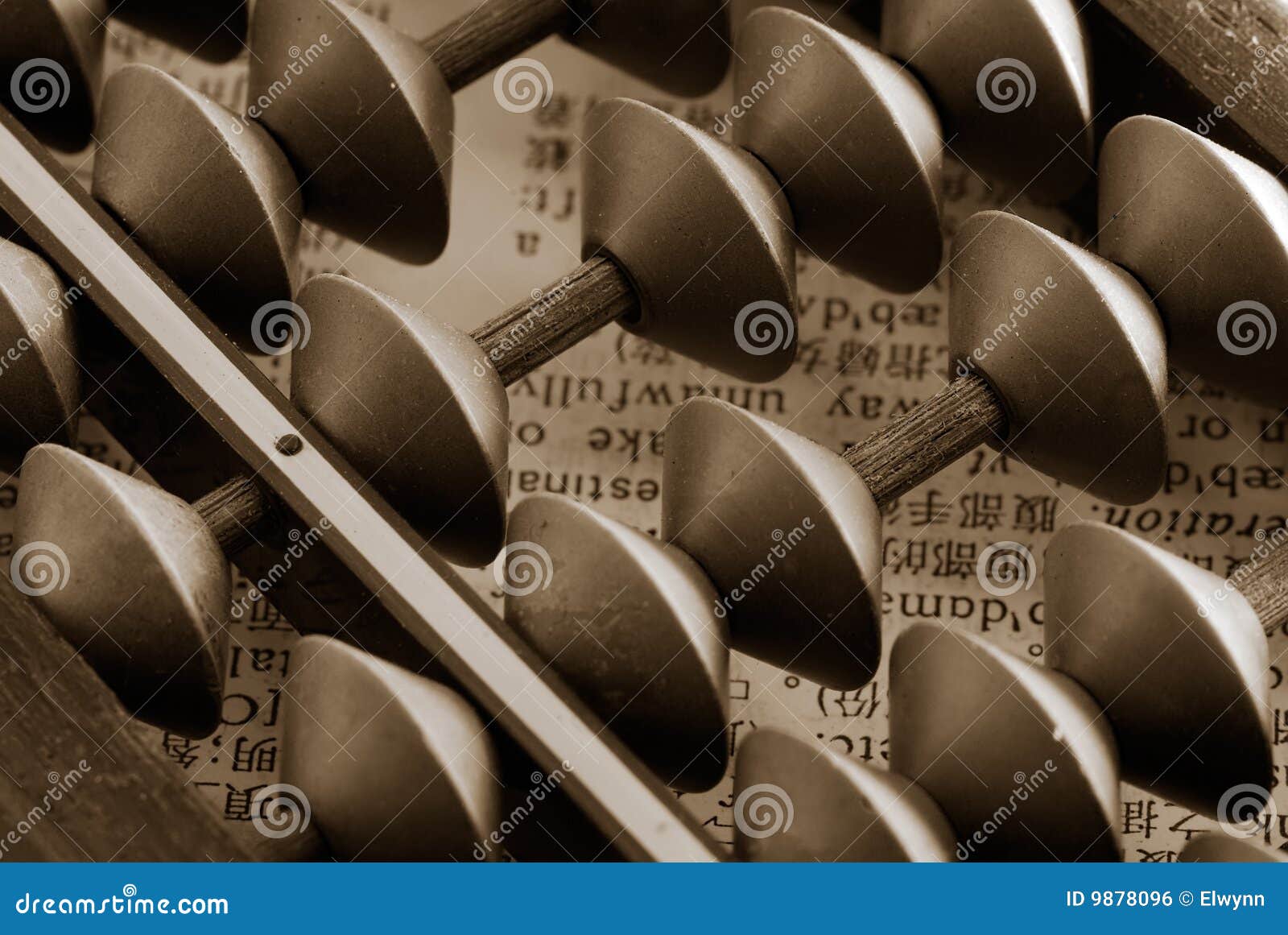 pictures of an old chinese abacus