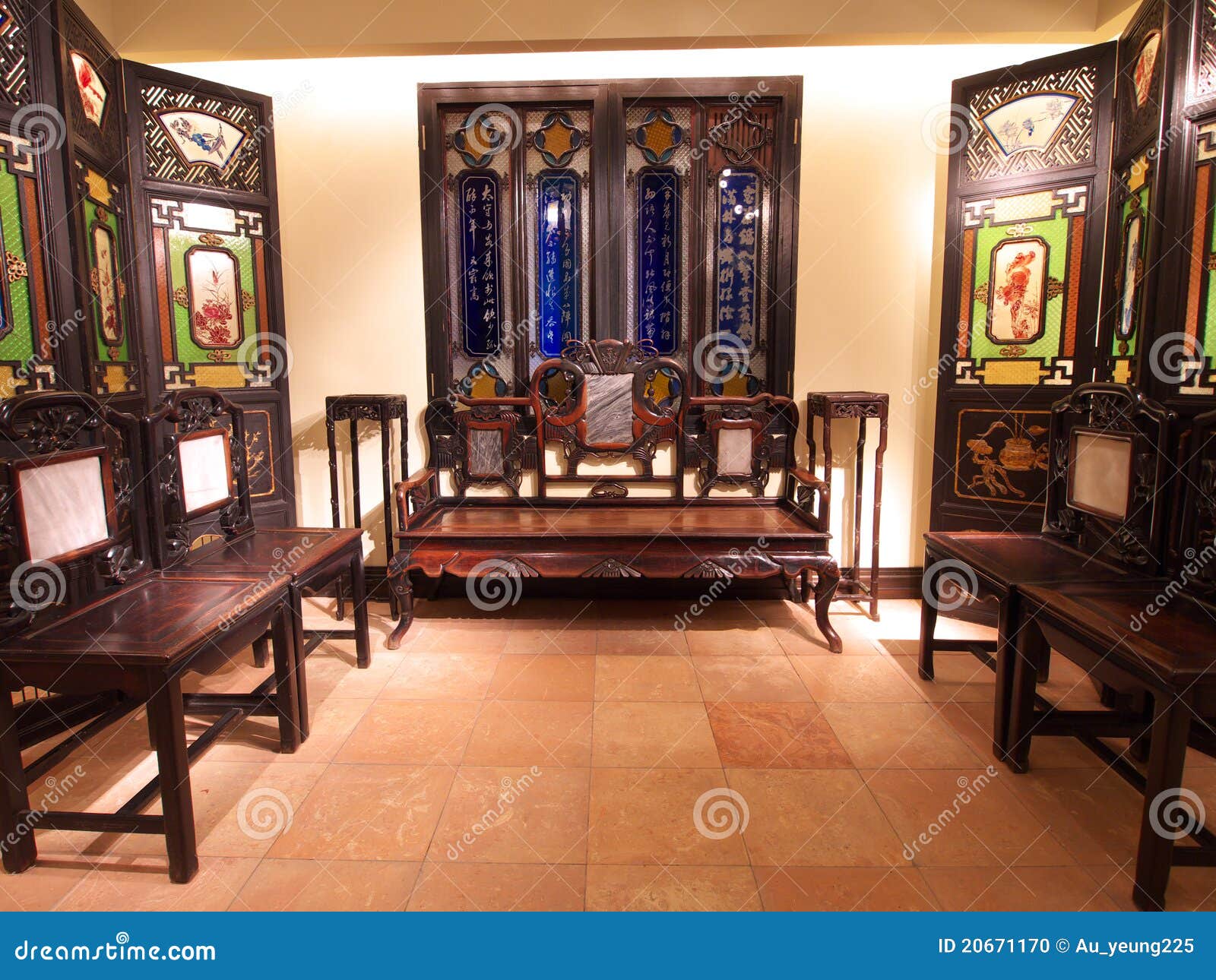 Old Chinese Living Room Editorial Image Image 20671170