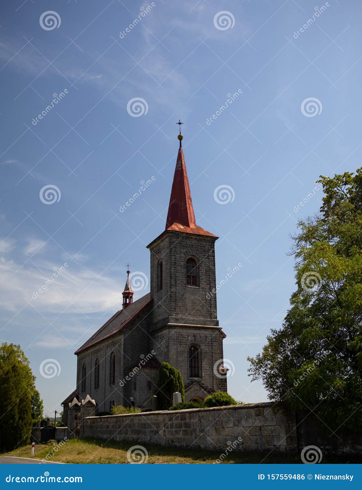 old church, czech republic, st laurence`s church, kamenickÃÂ½ ÃÂ enov