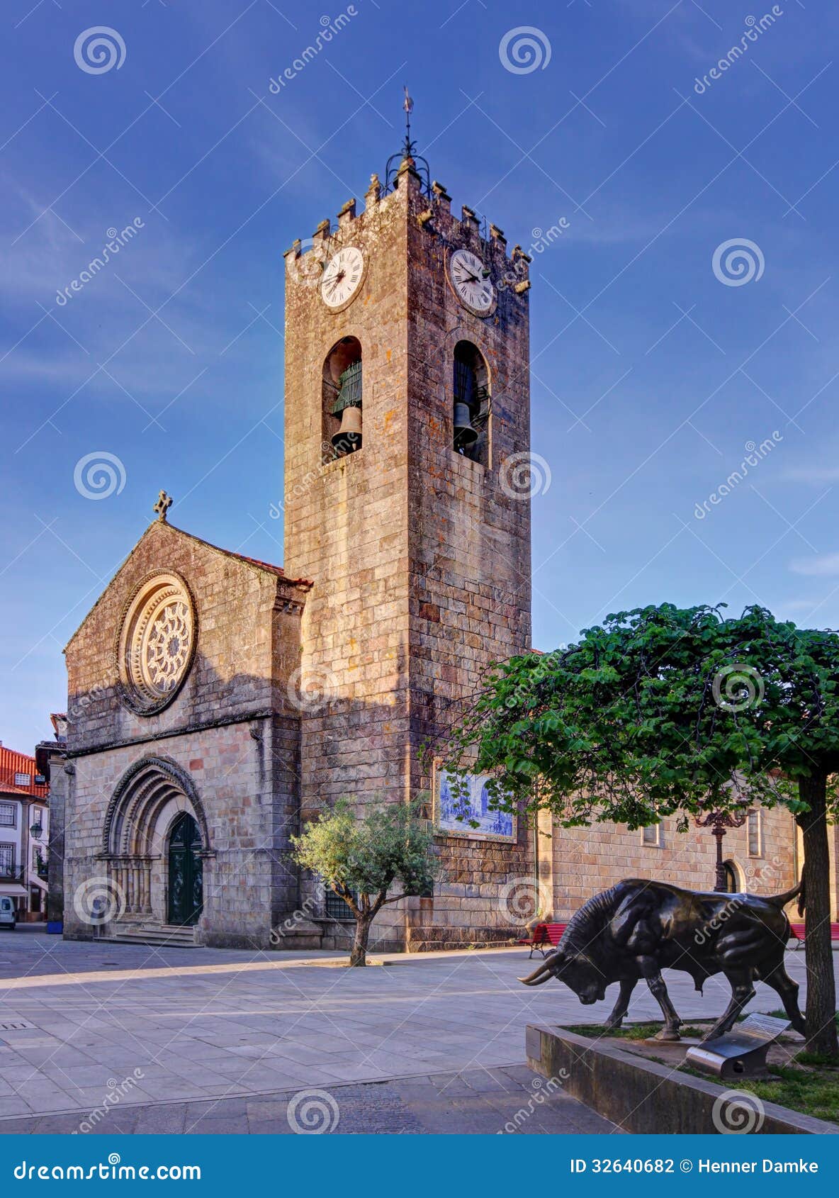 old church in ponte de lima, portugal