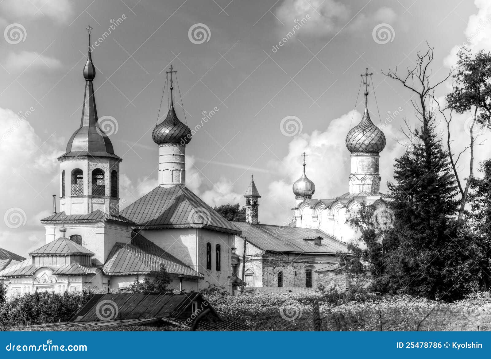 old churches of rostov, russia.