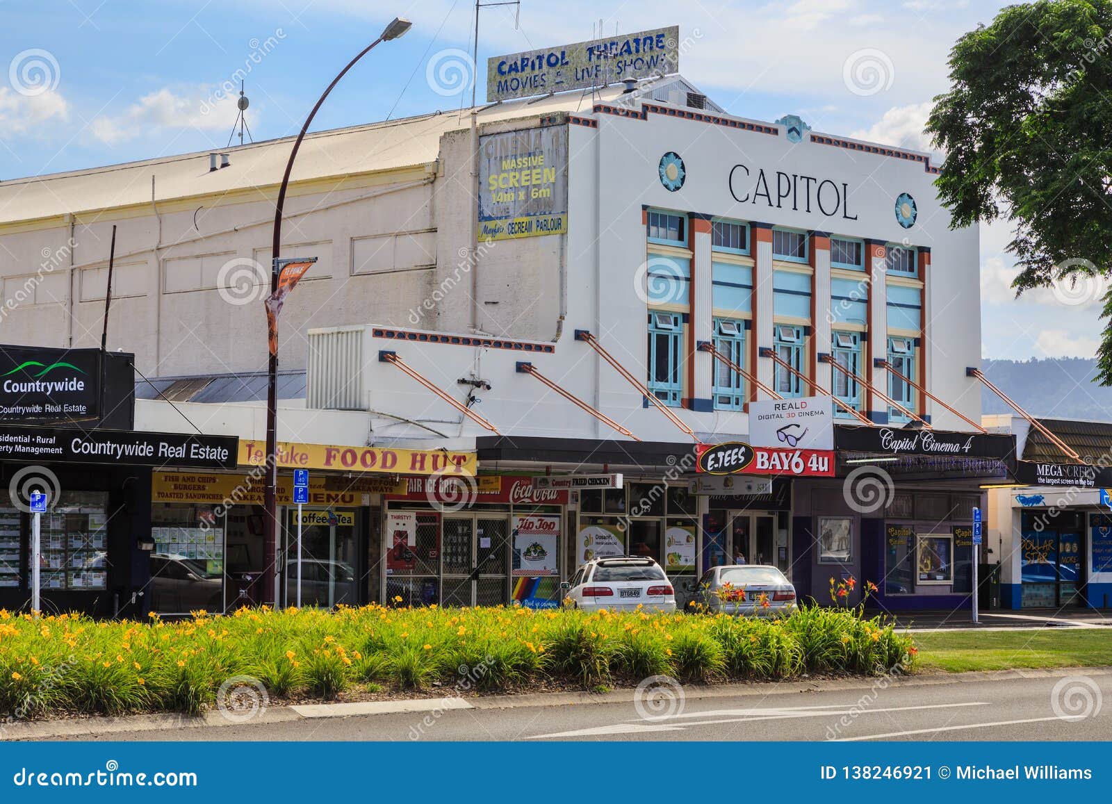 An Old Cinema Building In Te Puke New Zealand Editorial Photo Image Of Business Commercial