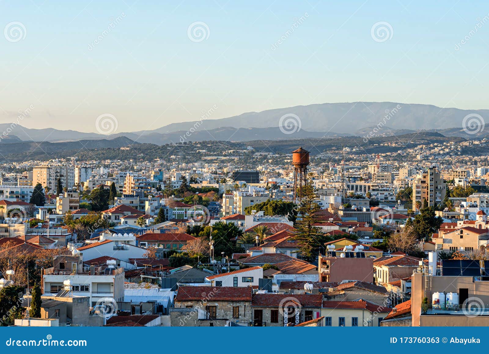 View of Ayia Napa Church through a Street in the Old TownLimassol, Cyprus  Stock Image - Image of city, limassol: 90394713