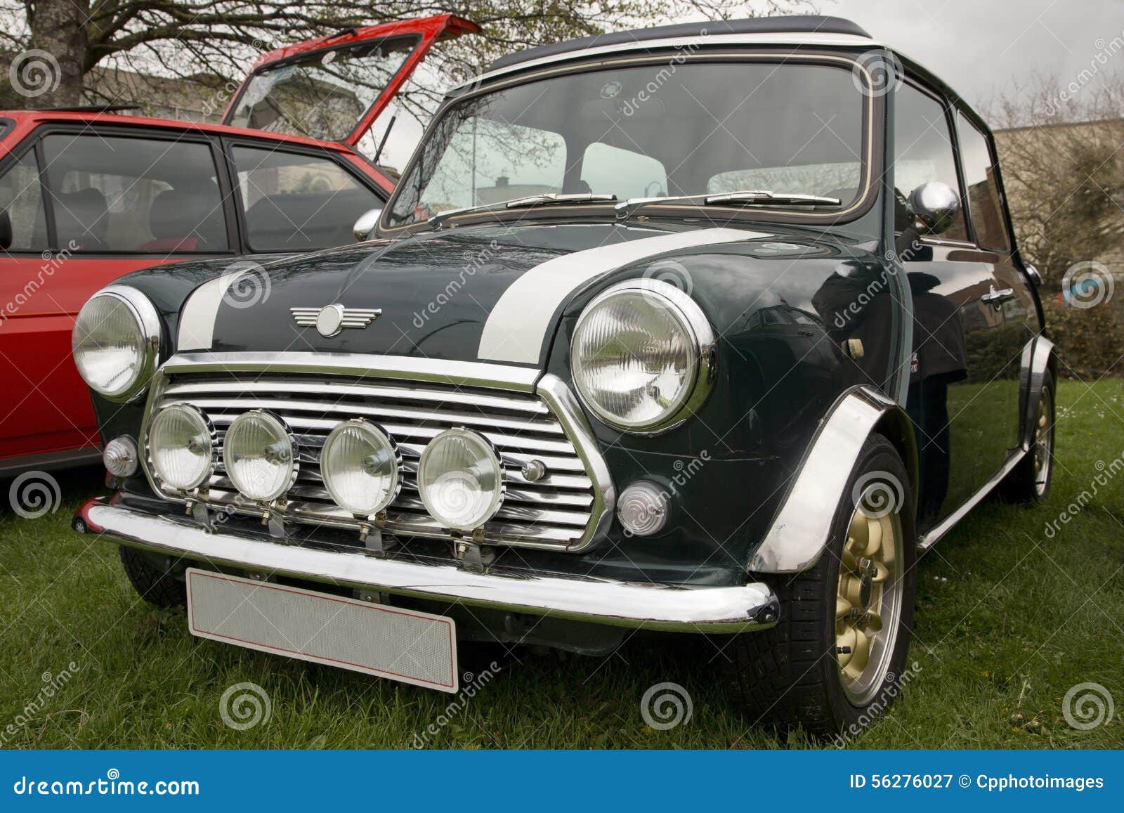 An Old Classic English Small Car Stock Image - Image of valuable ...