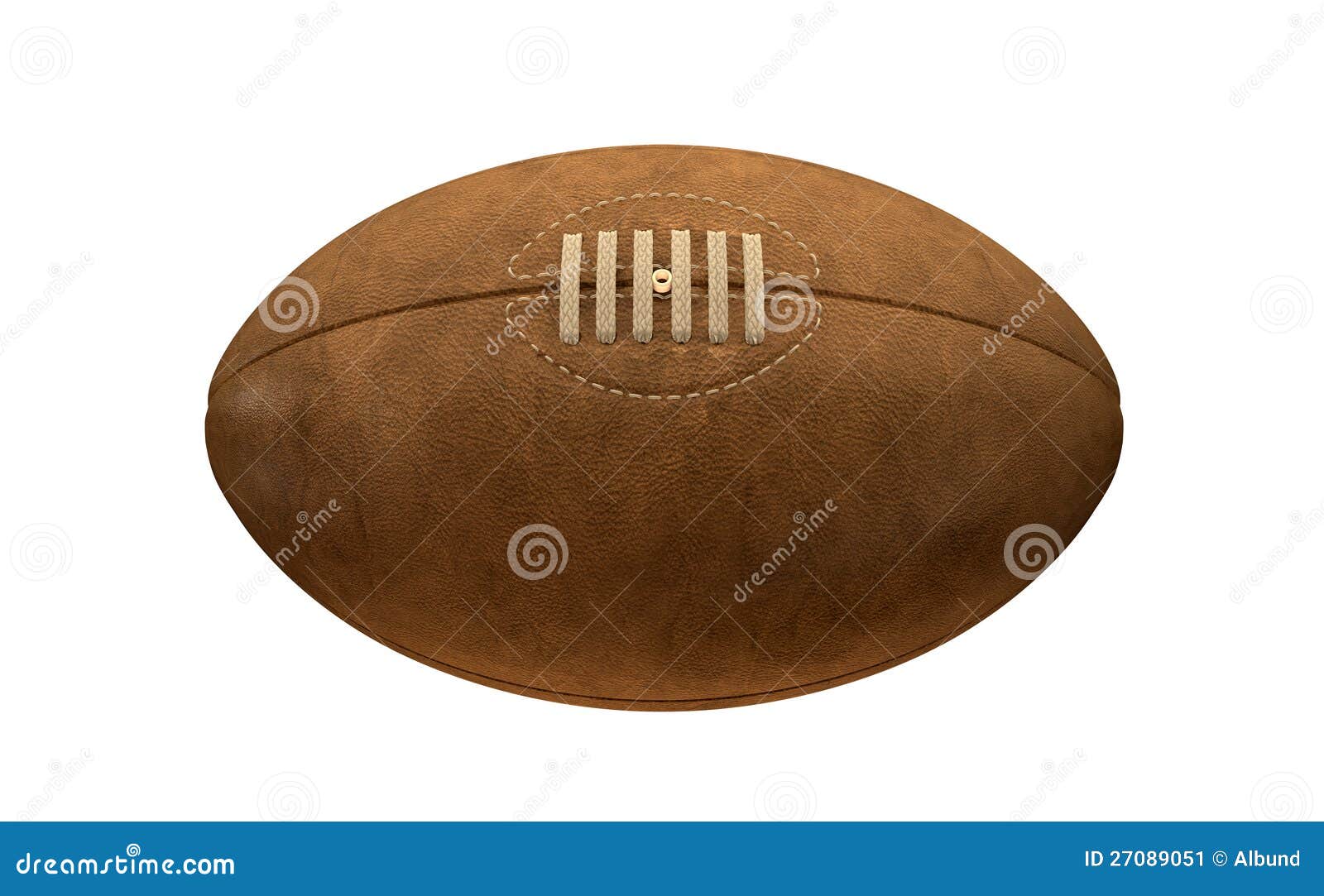 Old Classic Retro Rugby Ball Stock Image Image of shot, front 27089051