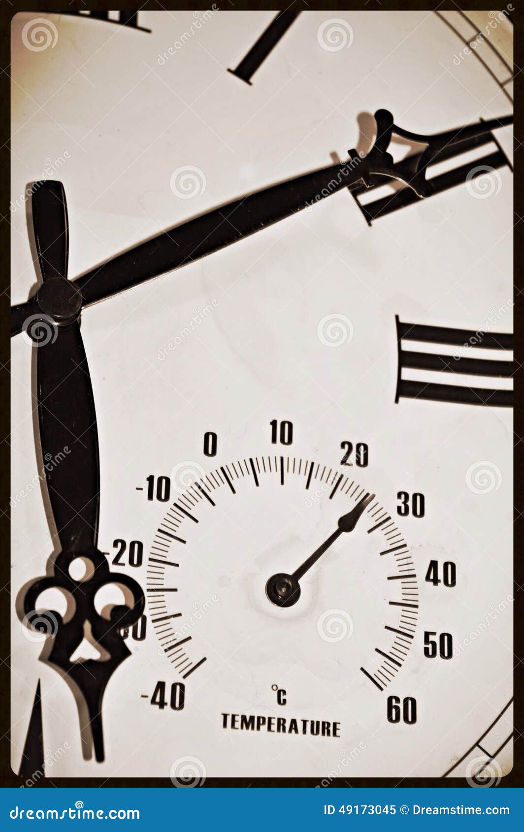 Old clock stock image. Image of vintage, clock, white - 49173045