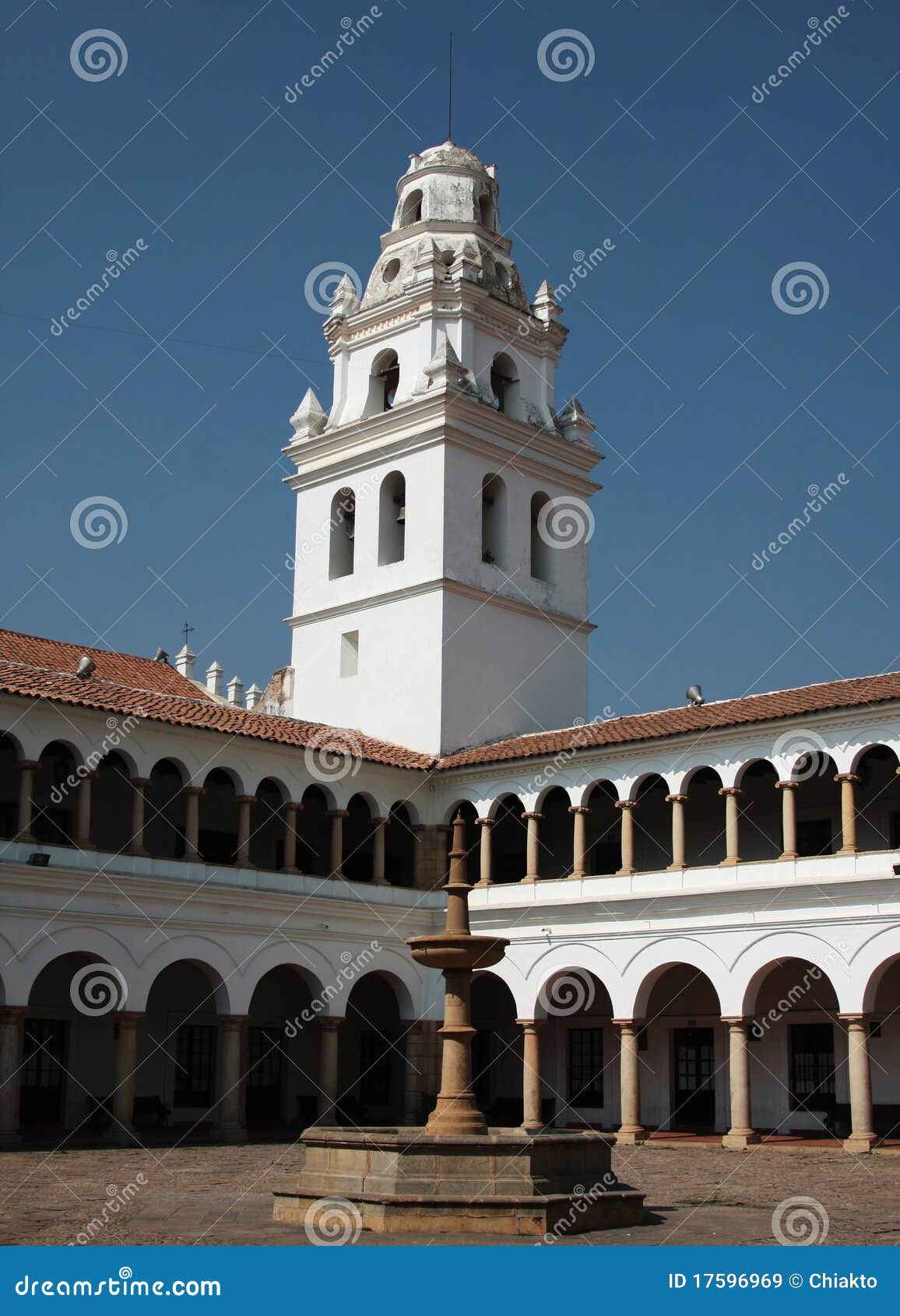 old cloister in sucre