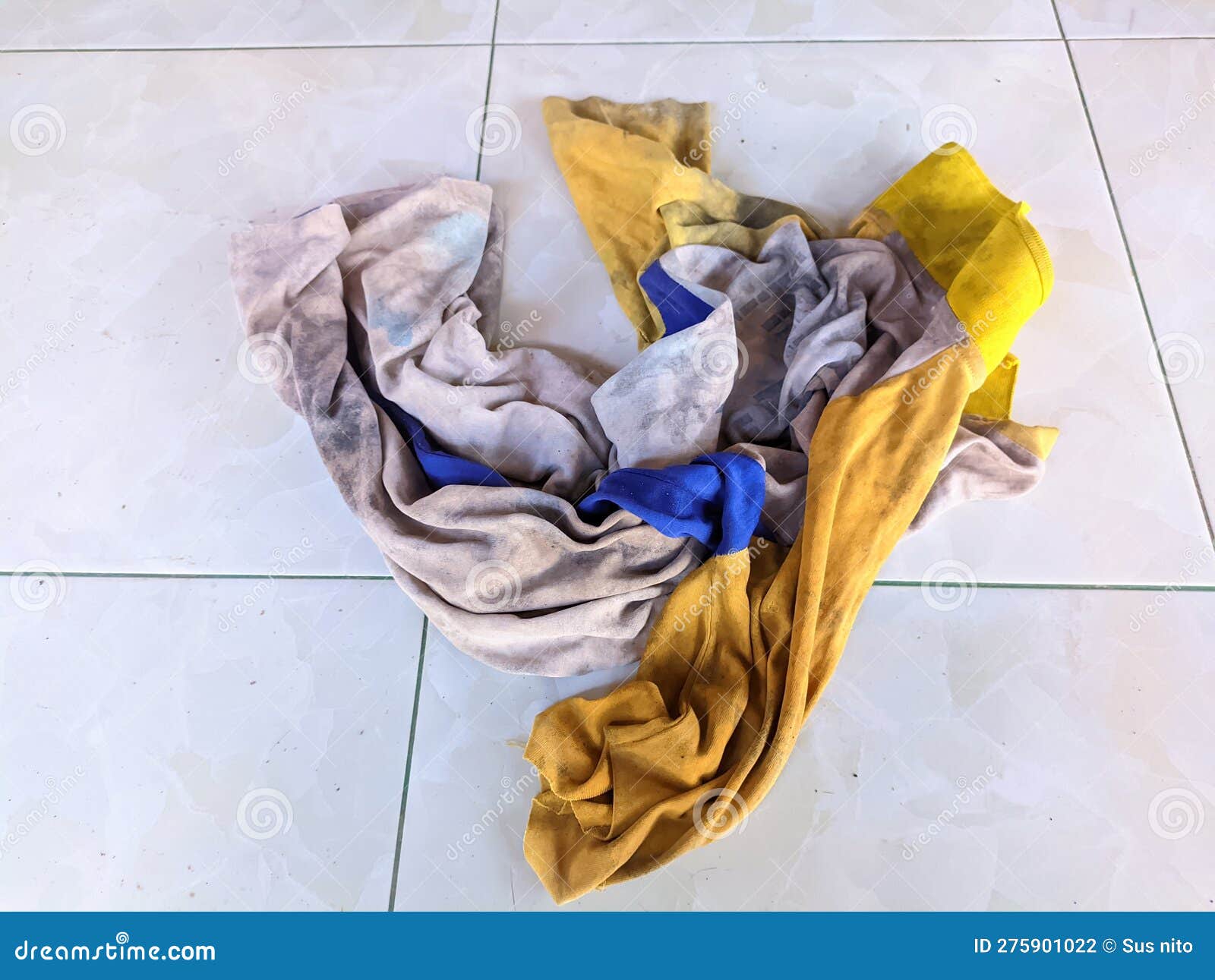 Old Clothes that are Not Used are Used As Rags Stock Photo Image of