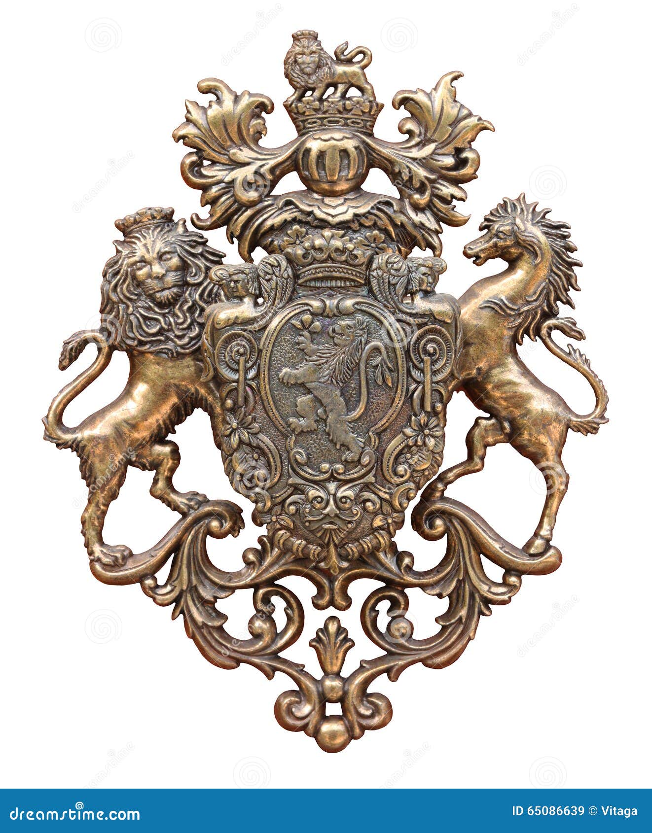 Old coat of arms stock image. Image of shield, arms, royal 65086639