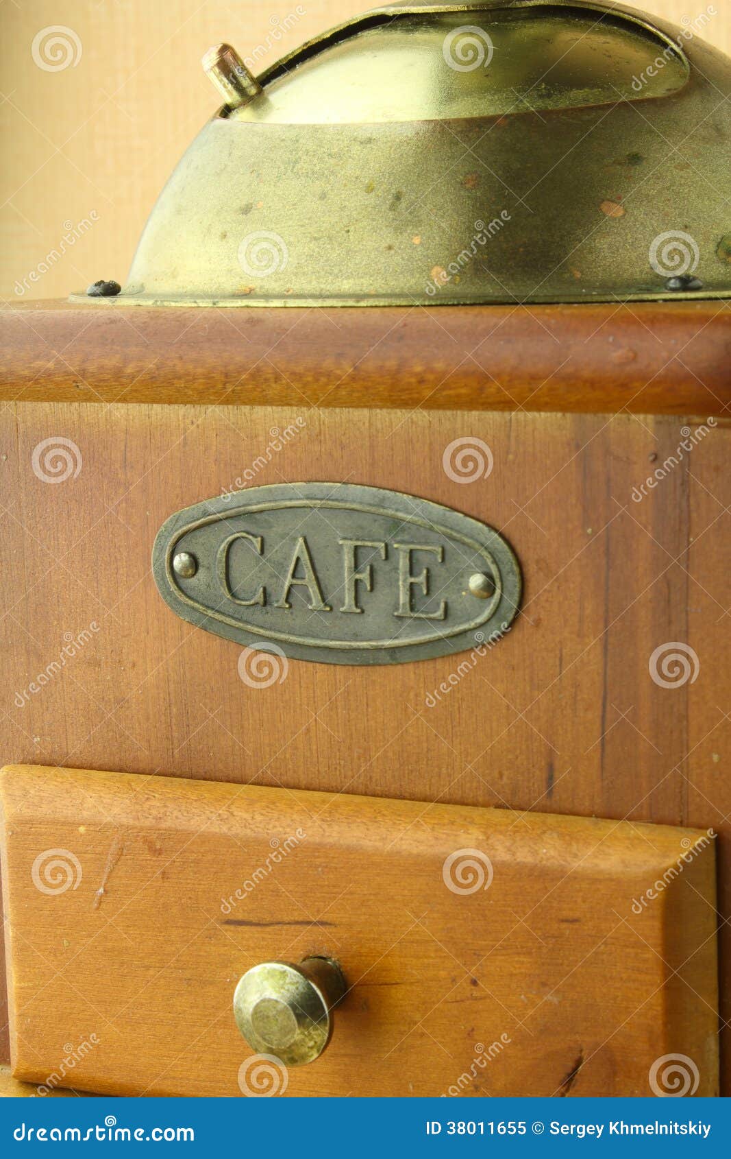 Old Coffee Grinder Brown in Color Stock Image Image of caffeine