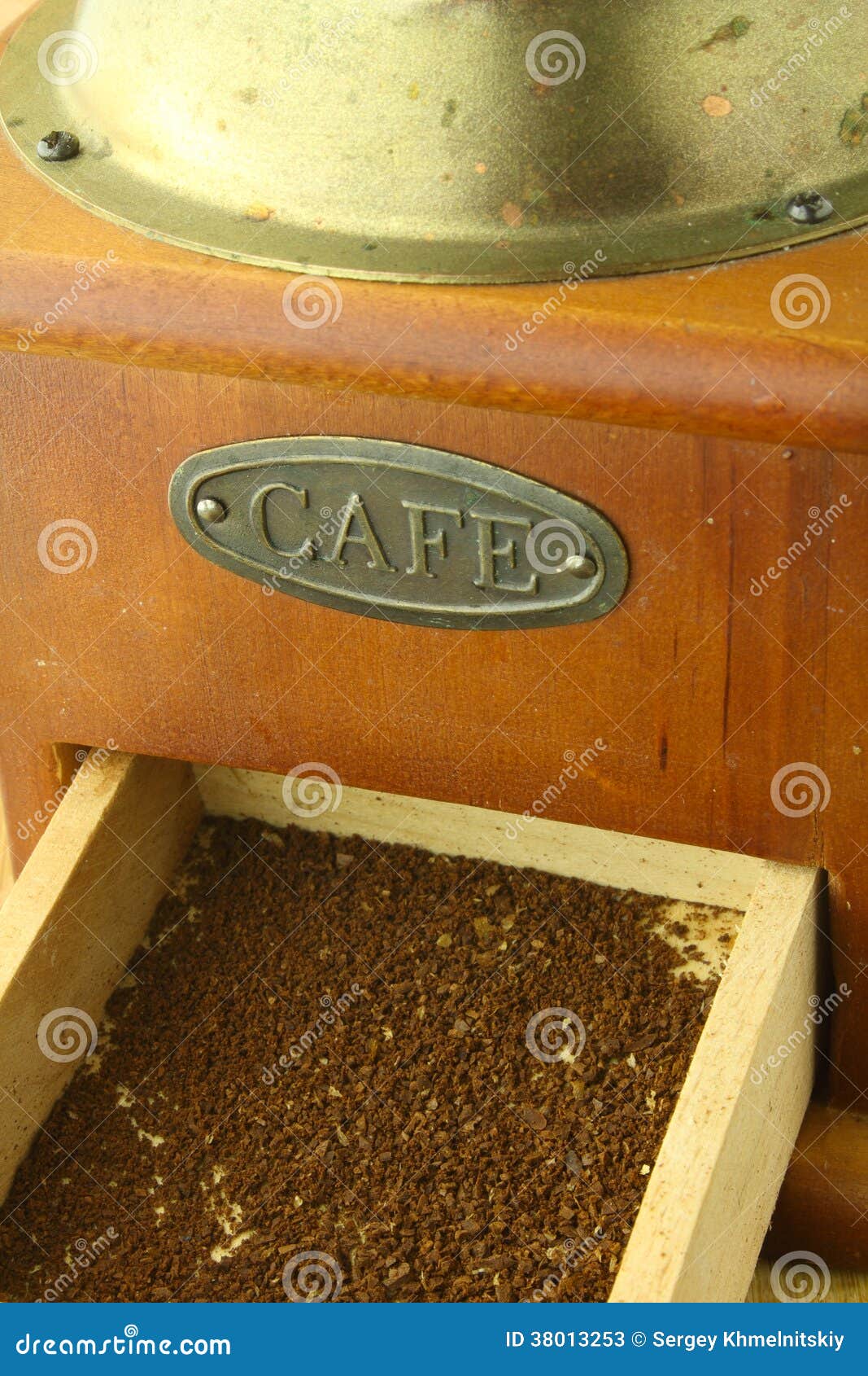 Old Coffee Grinder Brown in Color Stock Image Image of coffeemaker