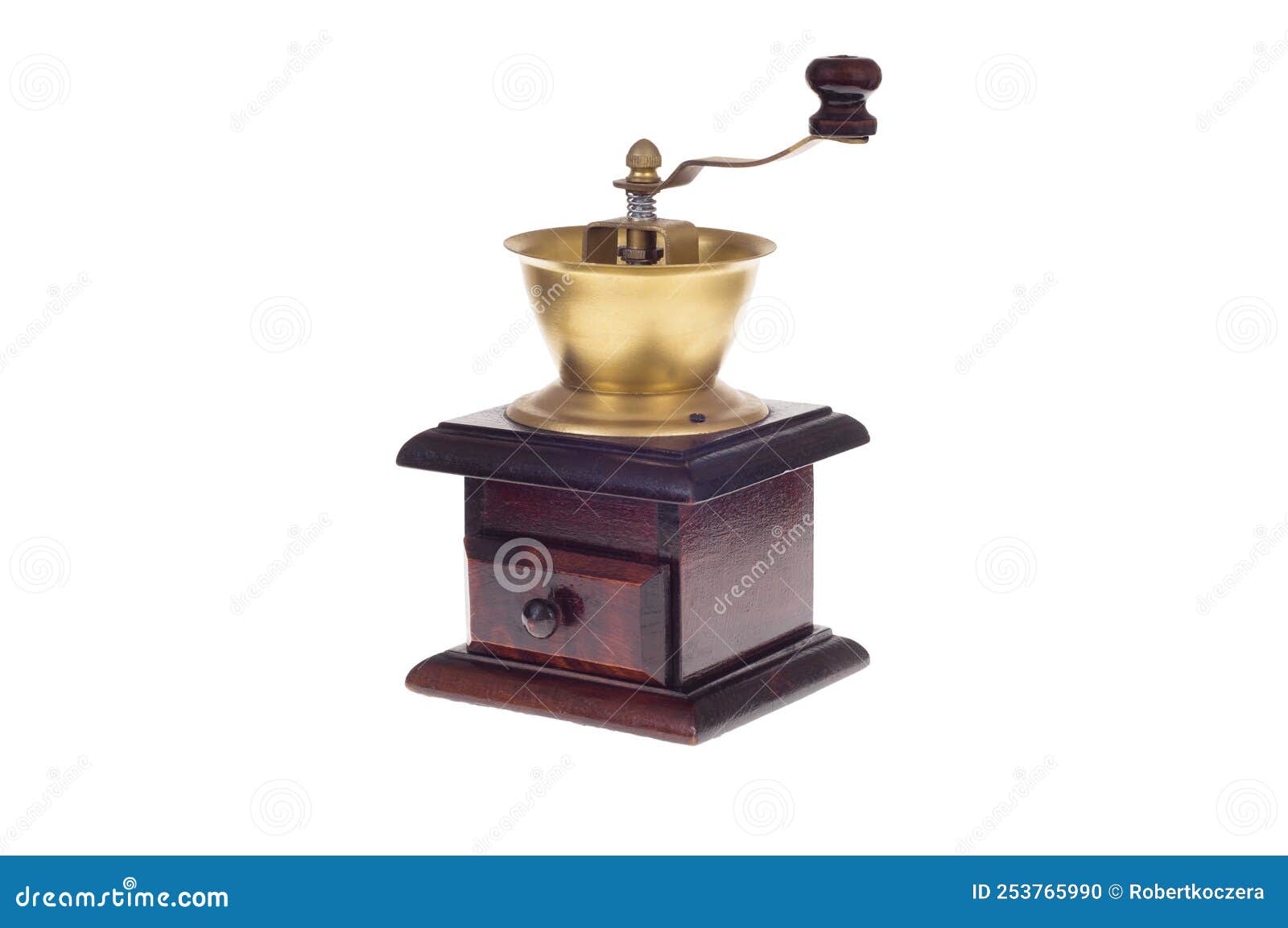 Old coffee grinder stock photo. Image of coffee, grinder 253765990