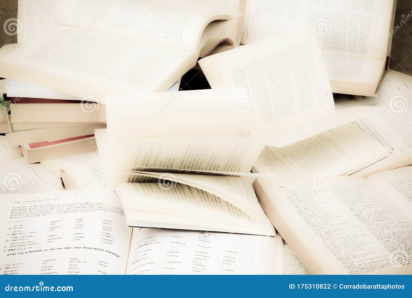 Old College and Lower School Books Stock Photo Image of learn