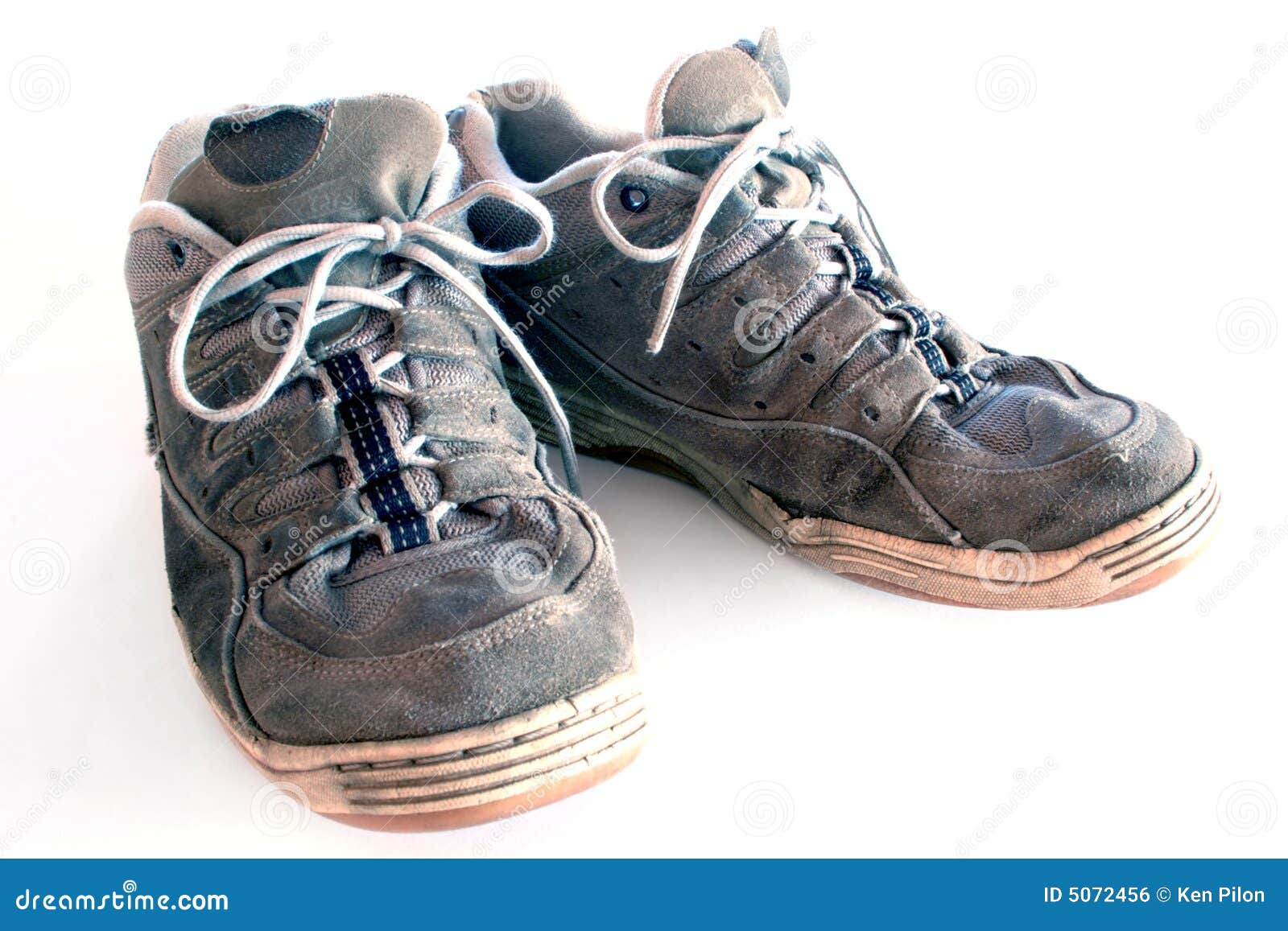 Old Comfortable Shoes. stock photo. Image of hiking, worn - 5072456