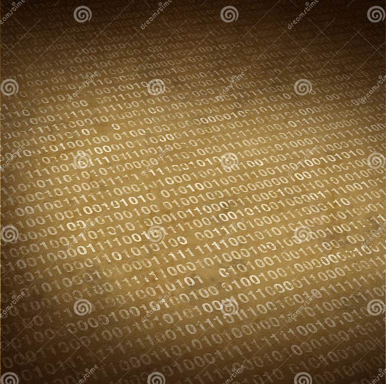 Old Computer Code stock illustration. Illustration of grunge 52705495