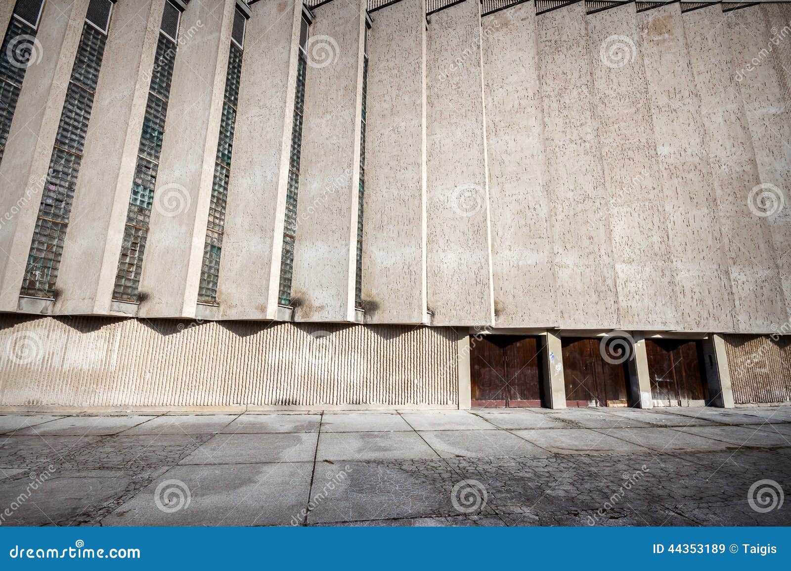 Old concrete wall stock image. Image of frame, design 44353189