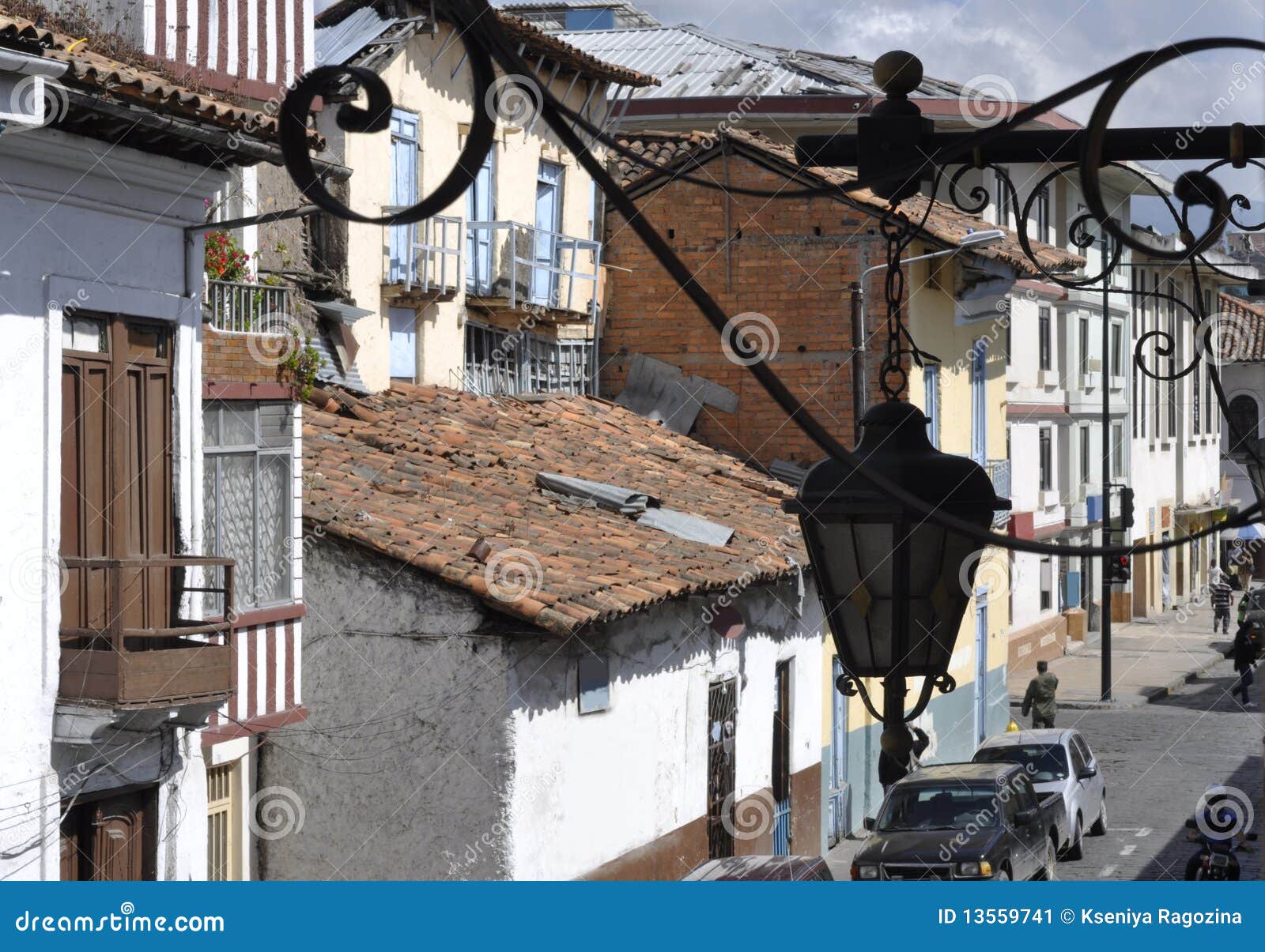 old conquistadorÃÂ´s town cuenca in ecuador