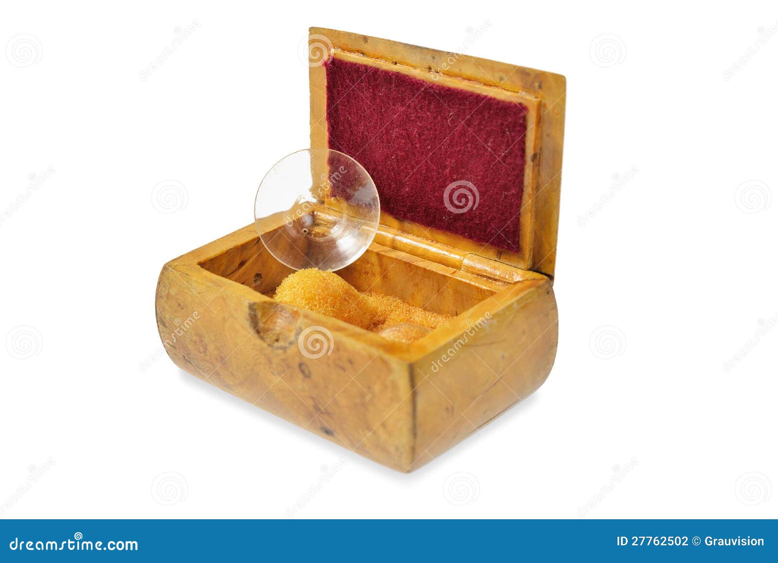 Old Contact Lenses in Vintage Box Stock Photo Image of healthcare