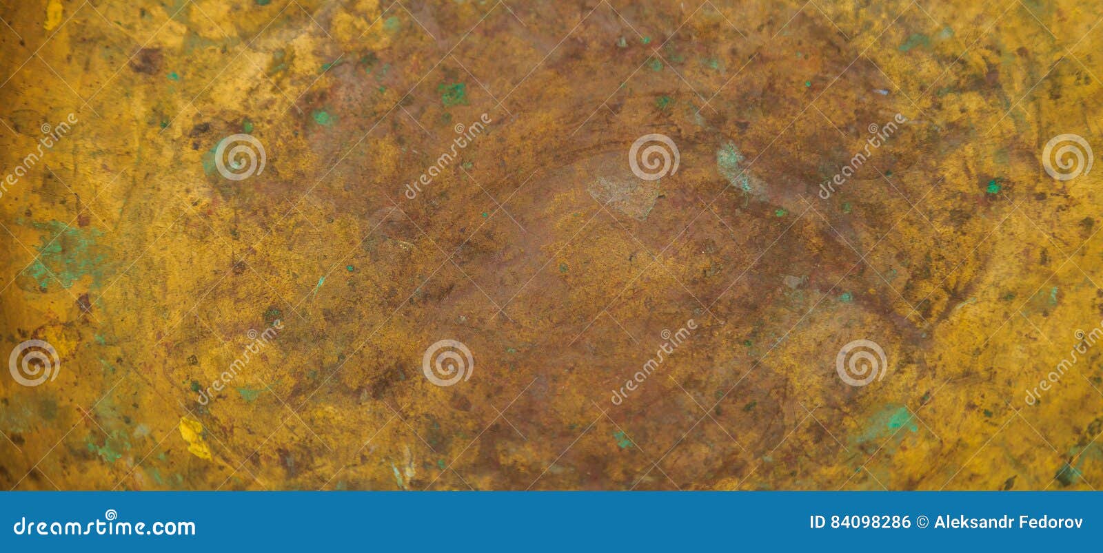 Old Copper Texture Vintage Dimensional Scales Close-up Stock Photo