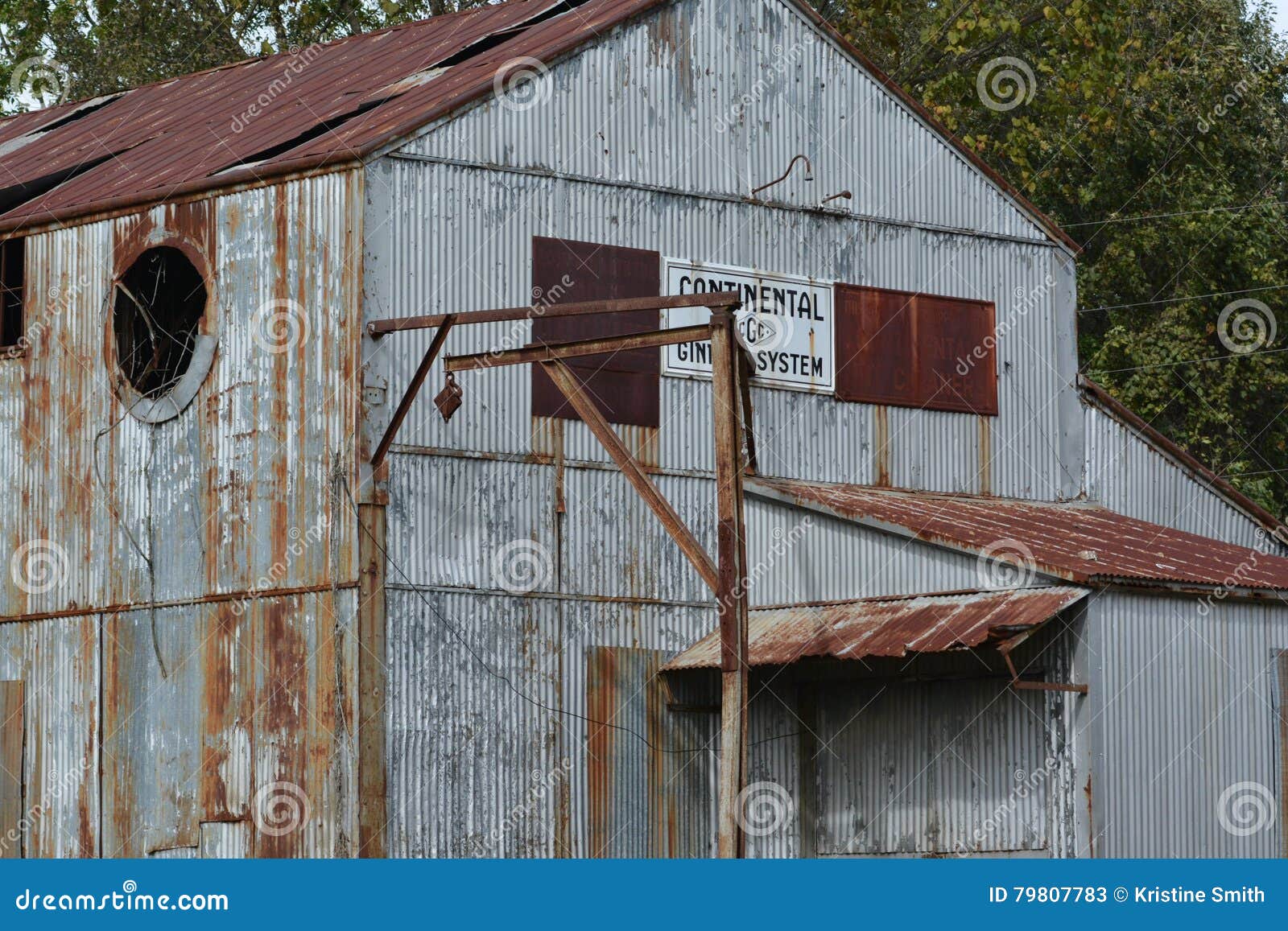Old Cotton Gin editorial stock photo. Image of tennessee 79807783