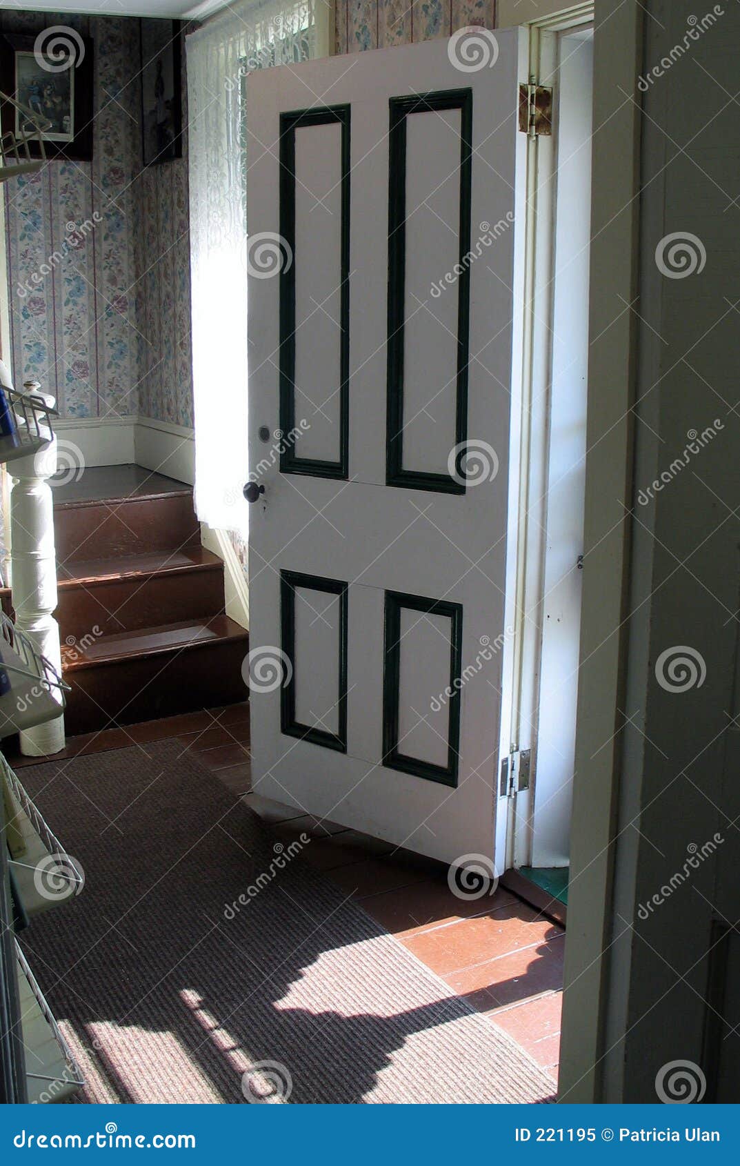 Old Country Screen Door Stock Image Image Of Doorway Panel 221195