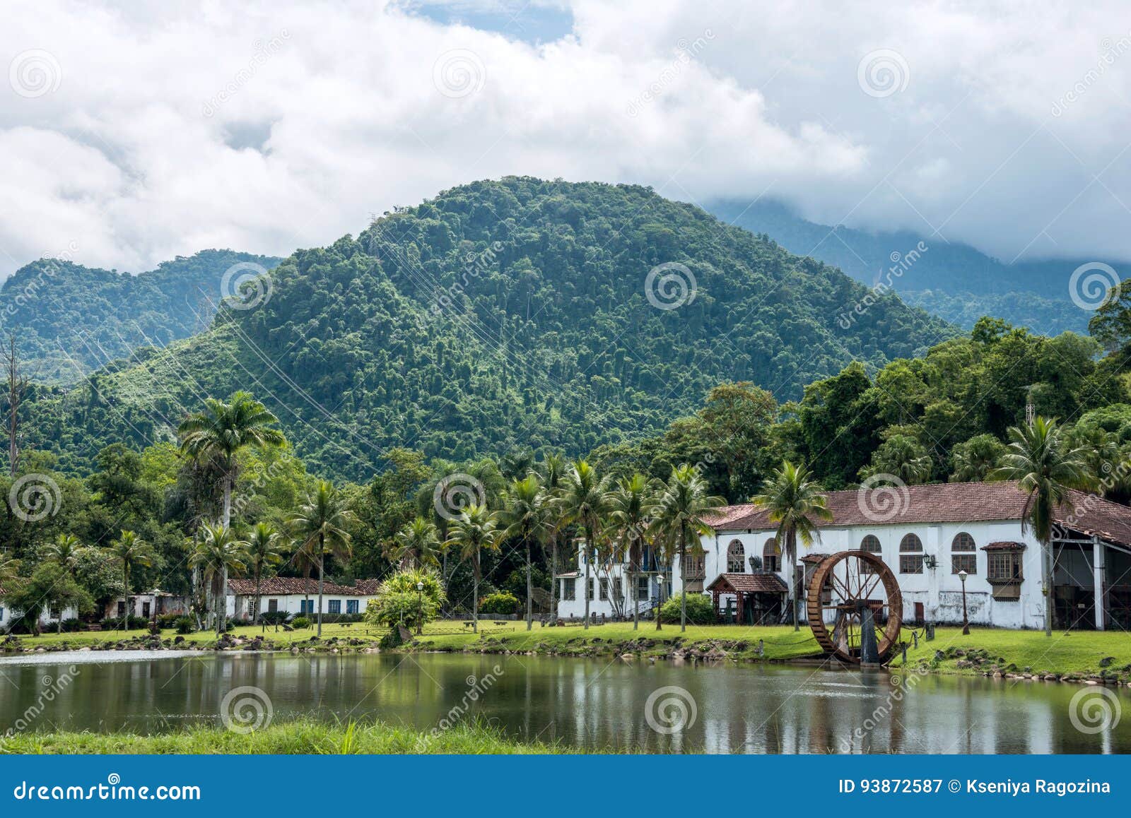 old countryside farm fazenda, brazil