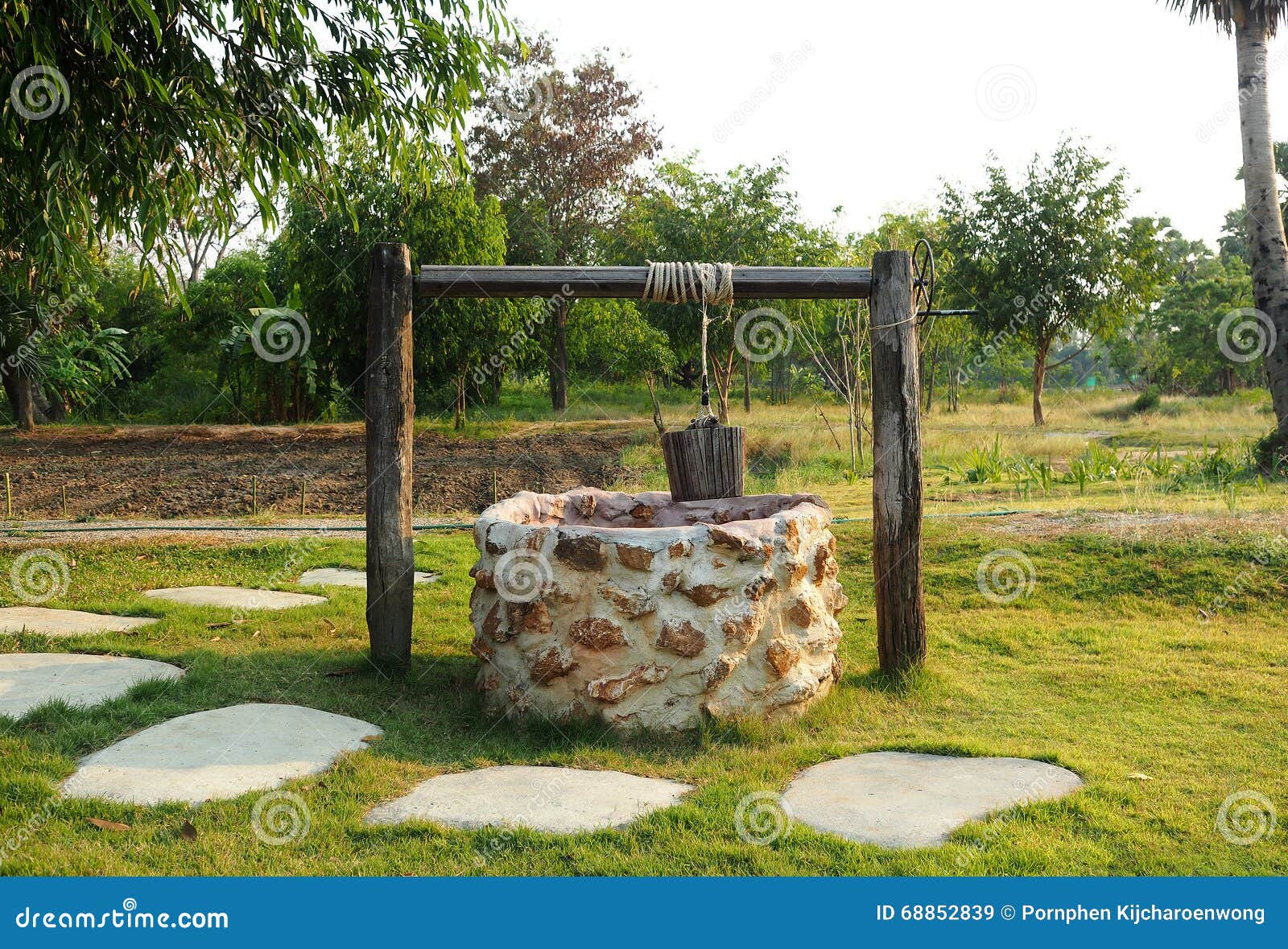 Stone Water Well stone-water-well