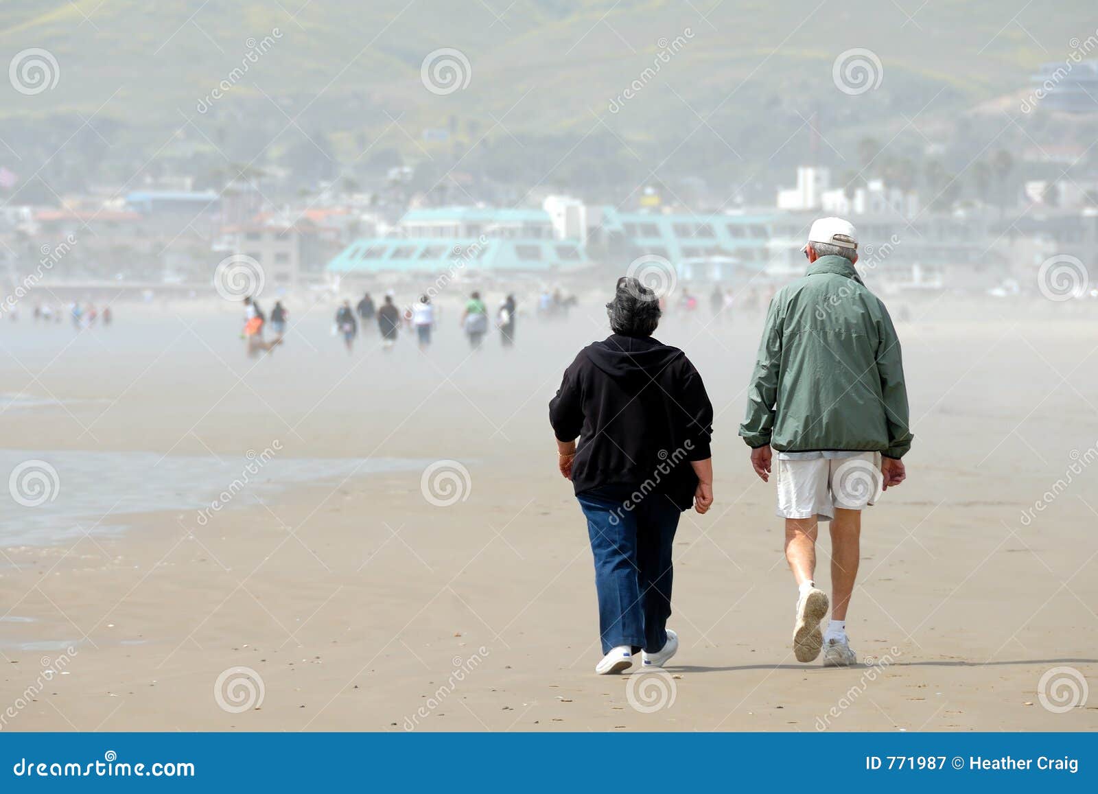 Old Couple on the Beach stock image. Image of couple, seniors - 771987 Old Couple on the Beach stock image. Image of couple, seniors - 771987