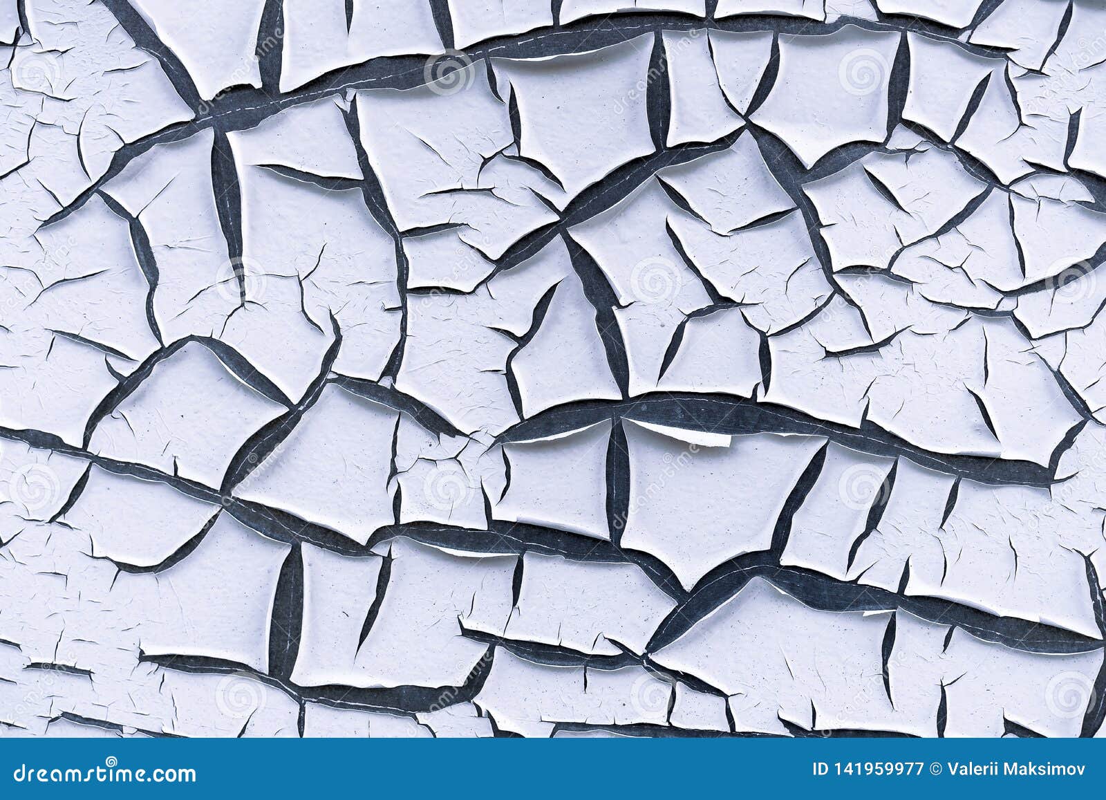 Old Cracked Paint on the Concrete Wall Stock Image Image of wall