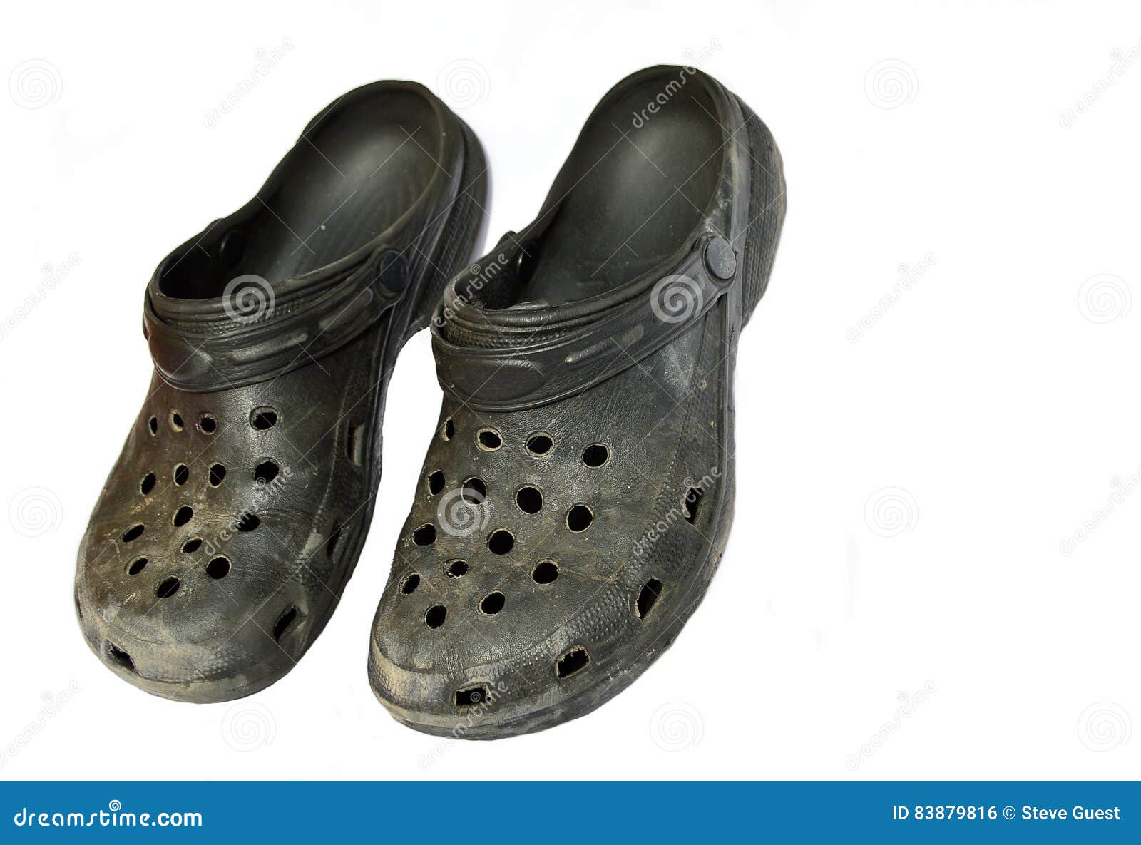 Old Croc Shoes stock photo. Image of looking, holiday - 83879816