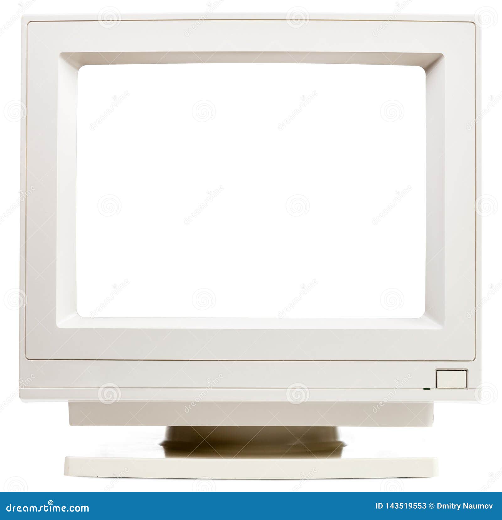 Old Computer Monitor Front