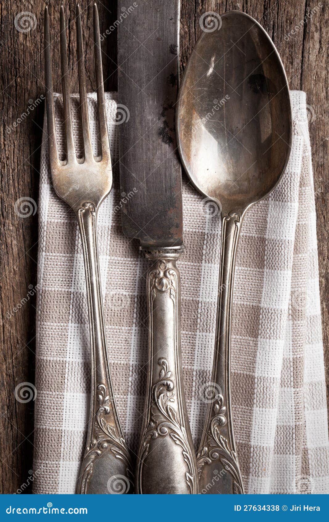 Old cutlery stock photo. Image of food, serve, dining 27634338