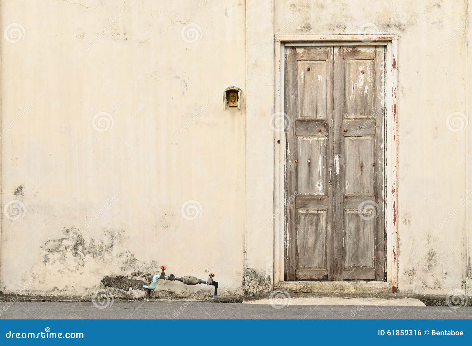 Decayed Wooden Parquet Floor Caused By Moisture Or Termites Or Fungi