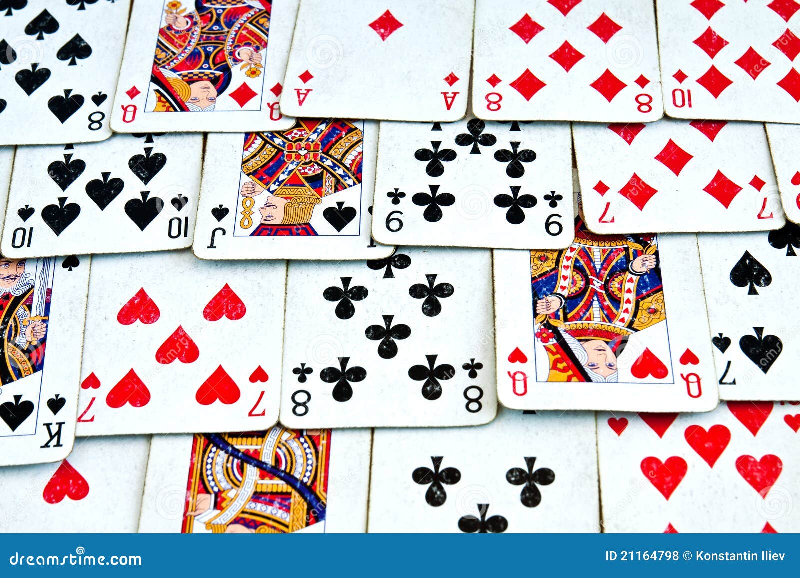 Old deck of cards stock photo. Image of game, jack, background 21164798