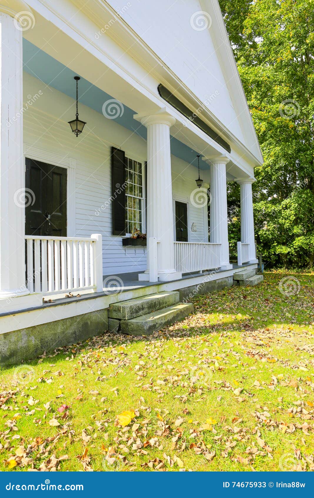 Old Deerfield Village Historic District Building Stock Image Image of mill, historic 74675933
