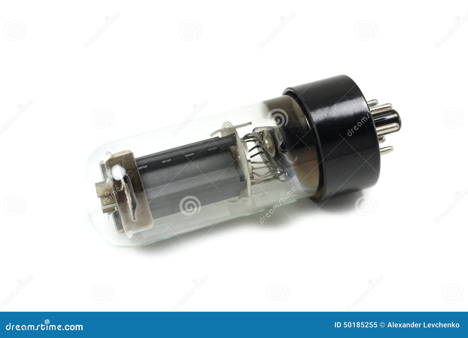 Old diode lamp stock image. Image of cathode, parts, radio 50185255