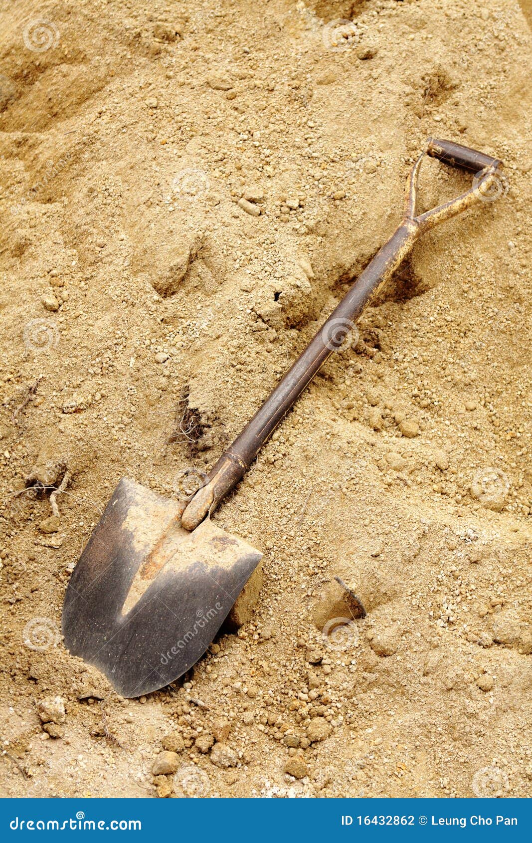 Old Dirty Shovel Stock Photography Image 16432862